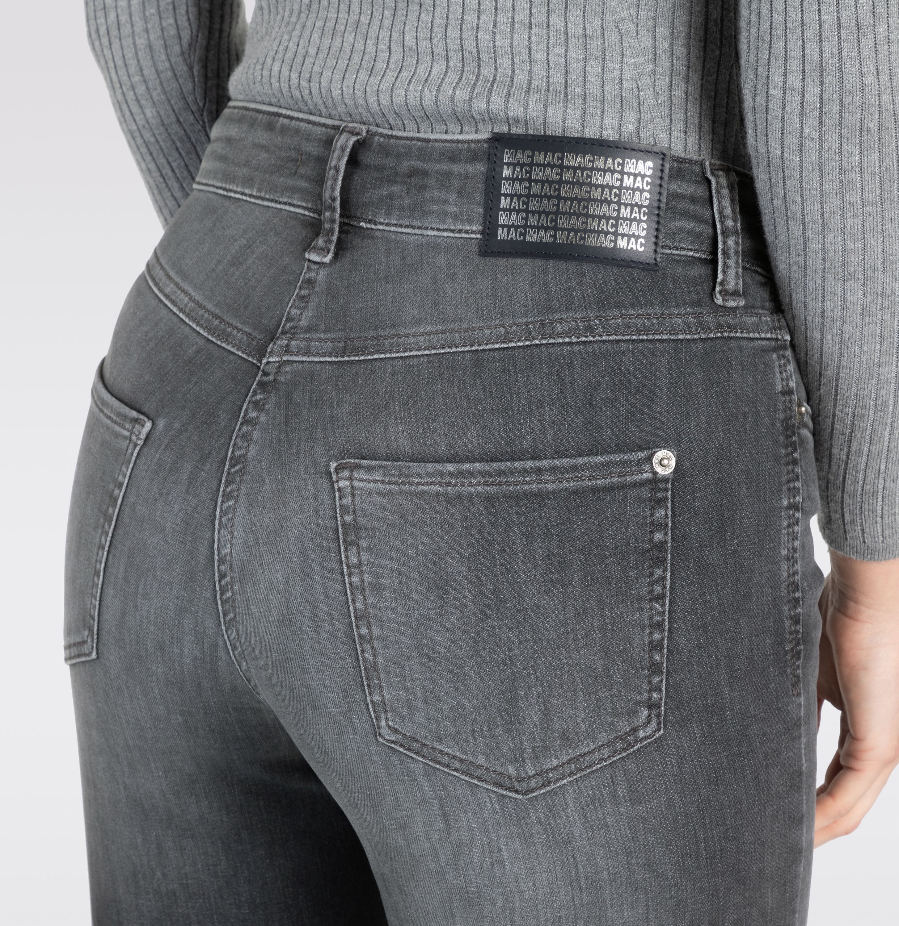 MAC JEANS - WIDE, Authentic Stretch Denim - Wide Fit - 5228-90-0387L-D901 - grau