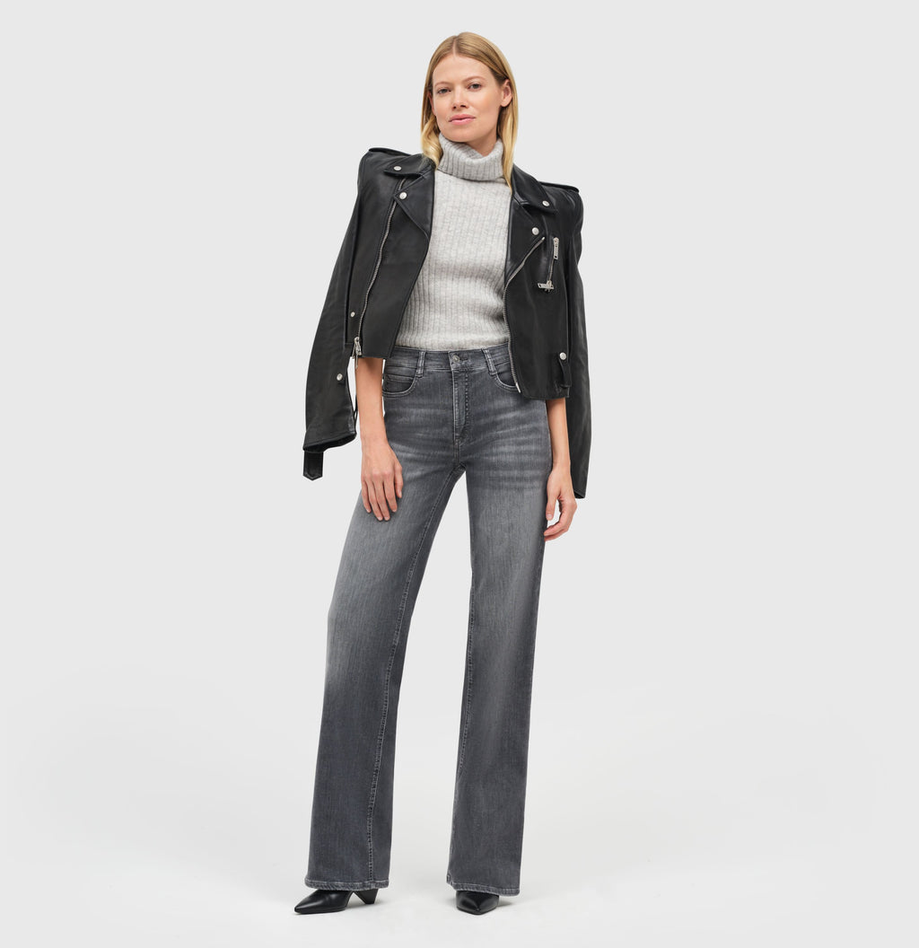 MAC JEANS - WIDE, Authentic Stretch Denim - Wide Fit - 5228-90-0387L-D901 - grau