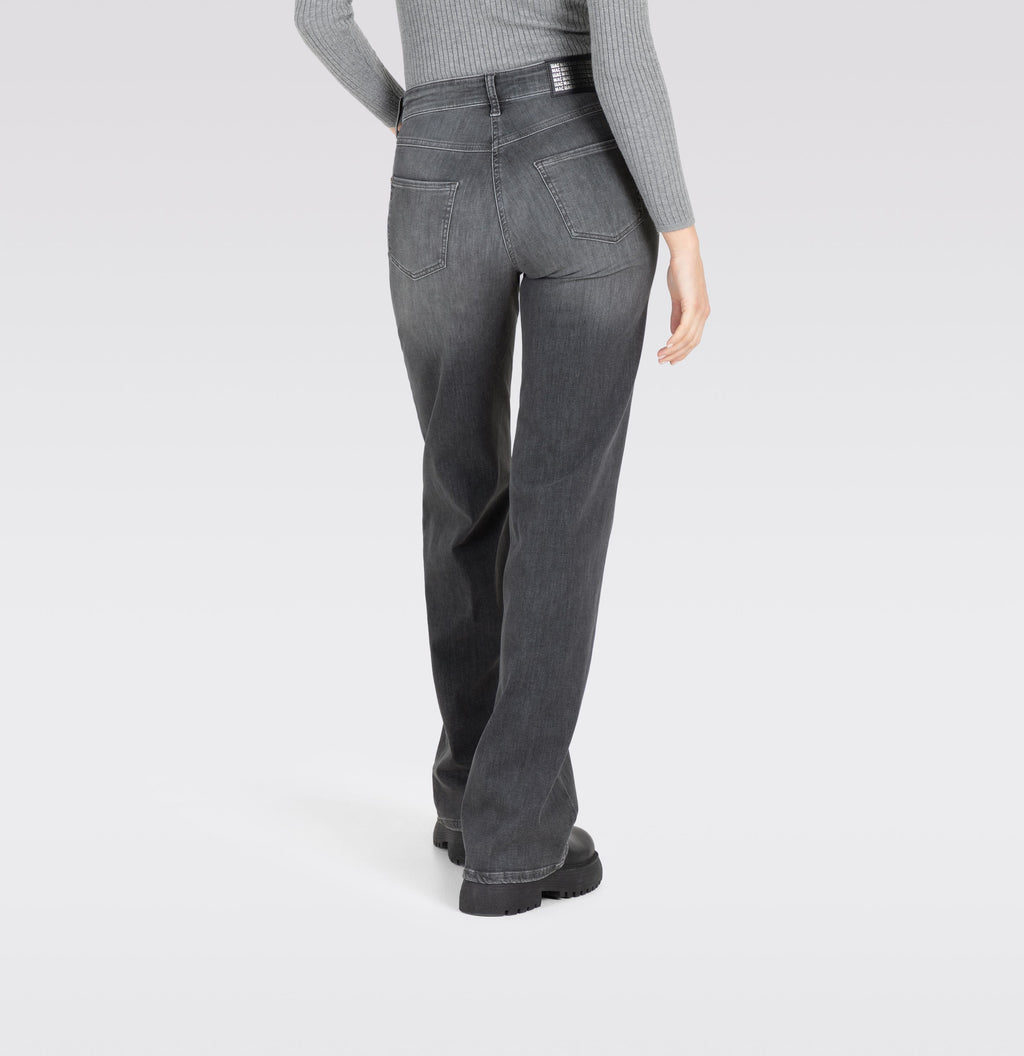 MAC JEANS - WIDE, Authentic Stretch Denim - Wide Fit - 5228-90-0387L-D901 - grau