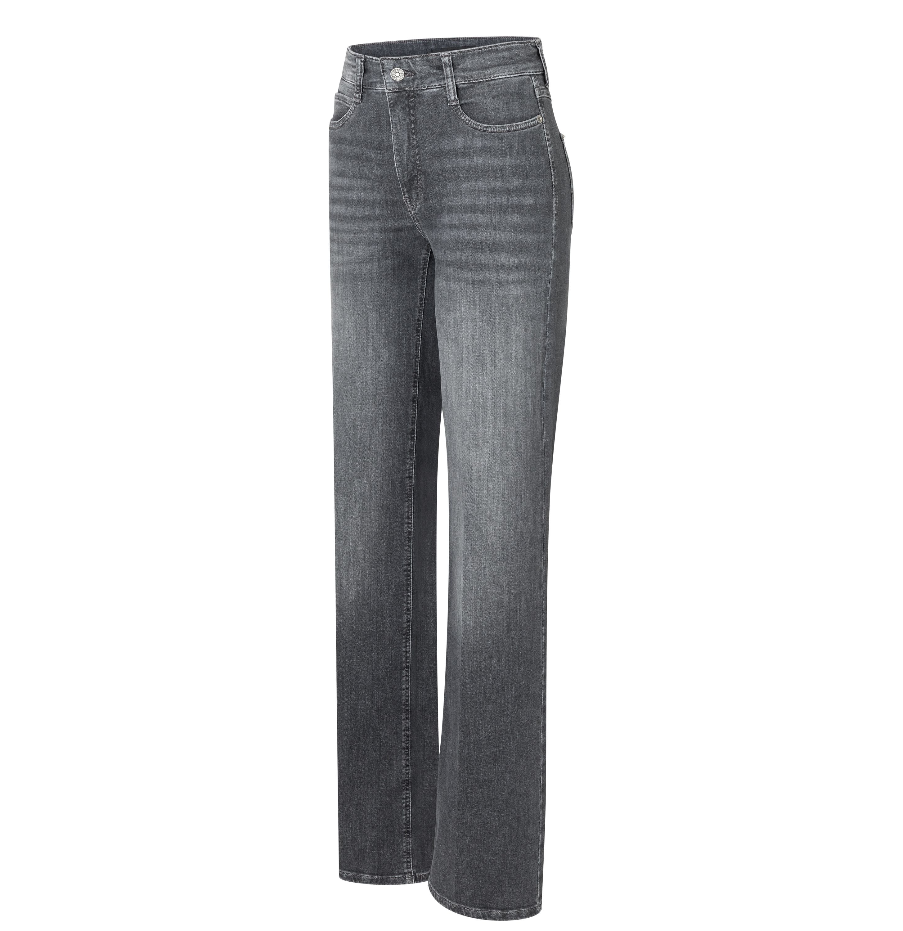 MAC JEANS - WIDE, Authentic Stretch Denim - Wide Fit - 5228-90-0387L-D901 - grau