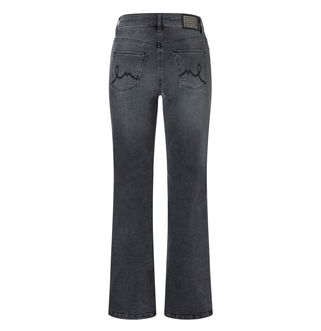 MAC JEANS - LAURA, Authentic Stretch Denim - Flared Fit - 5225-90-0387L-D910 - grau