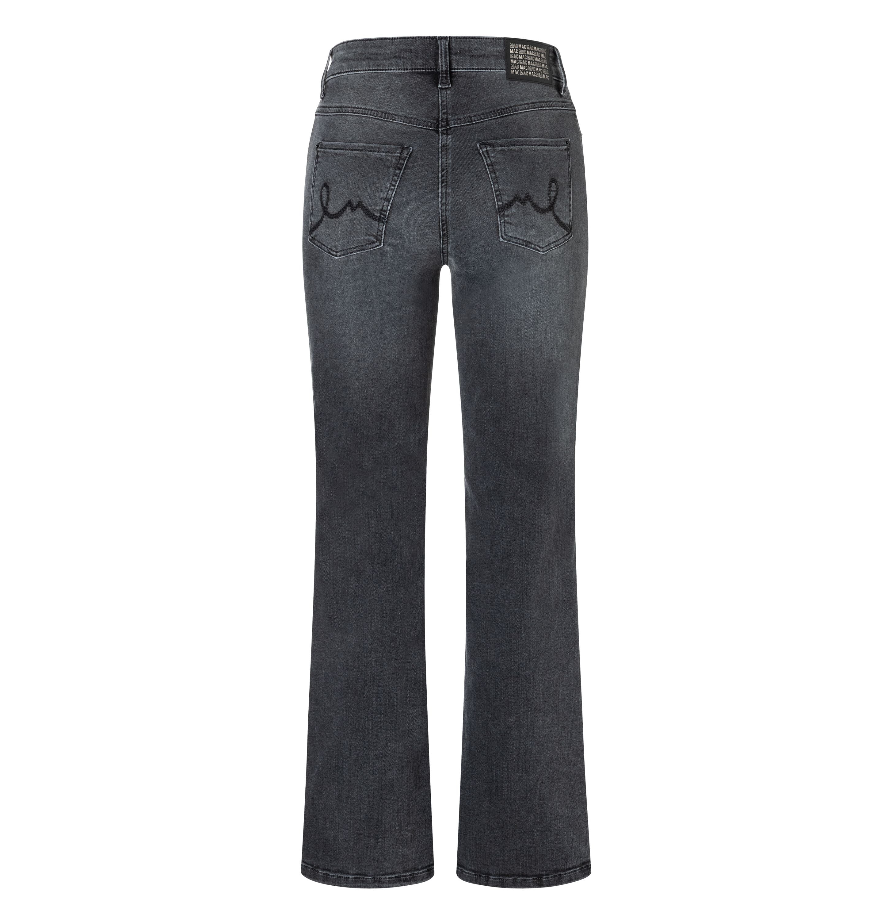 MAC JEANS - LAURA, Authentic Stretch Denim - Flared Fit - 5225-90-0387L-D910 - grau