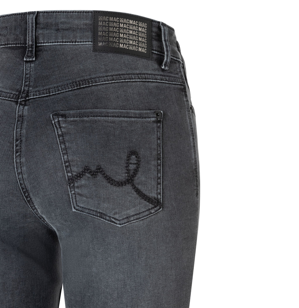 MAC JEANS - LAURA, Authentic Stretch Denim - Flared Fit - 5225-90-0387L-D910 - grau