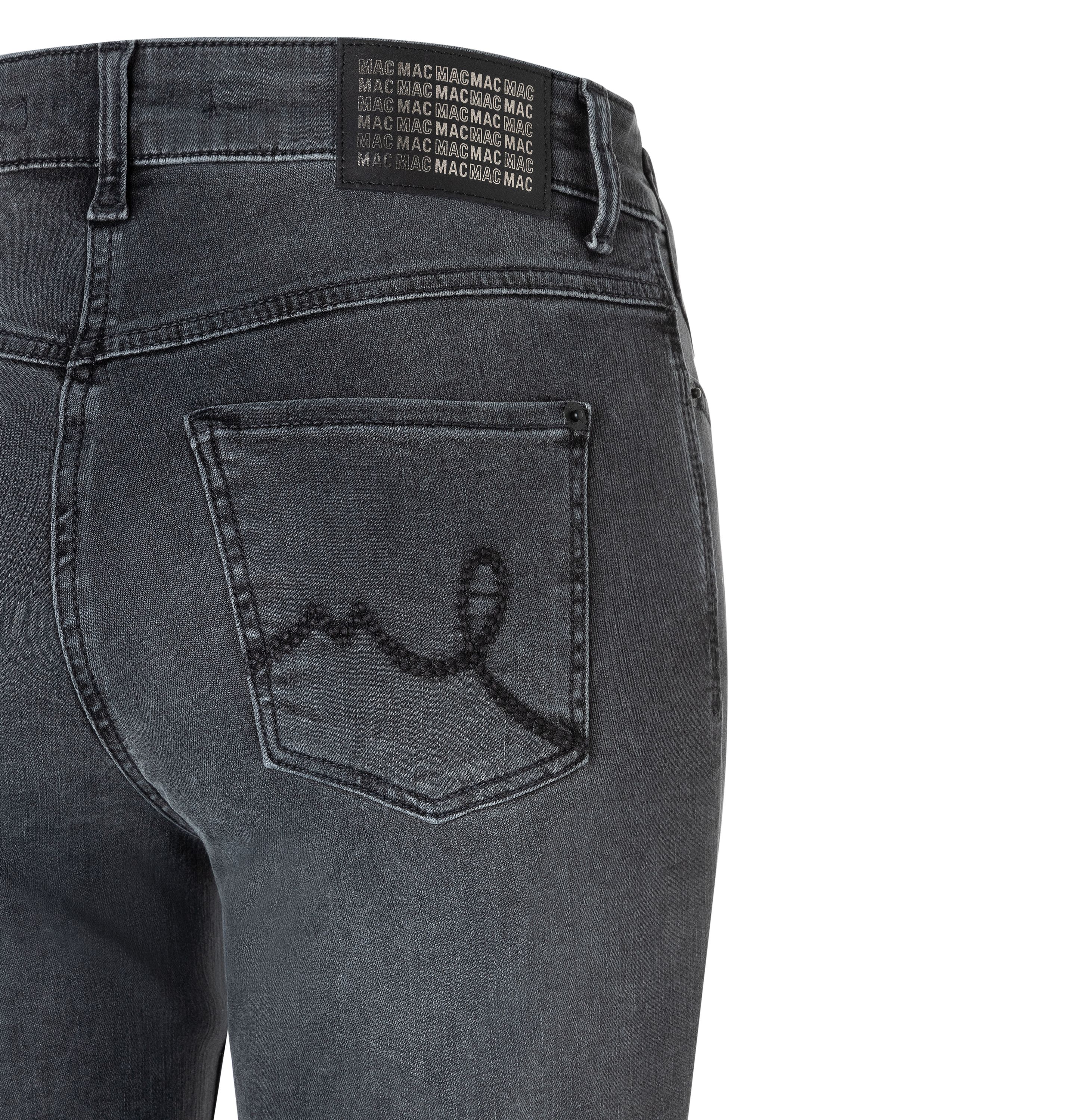 MAC JEANS - LAURA, Authentic Stretch Denim - Flared Fit - 5225-90-0387L-D910 - grau