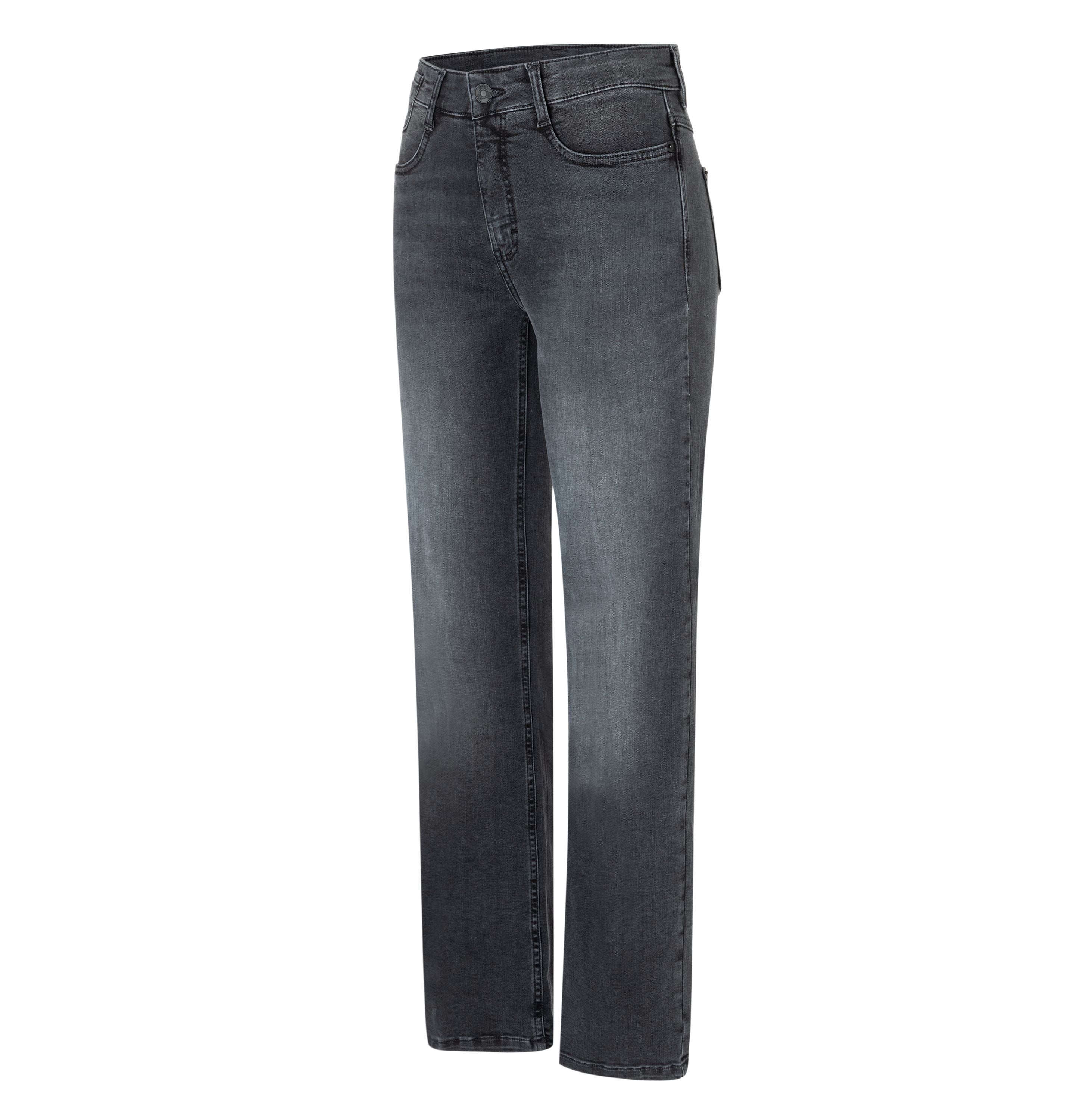 MAC JEANS - LAURA, Authentic Stretch Denim - Flared Fit - 5225-90-0387L-D910 - grau