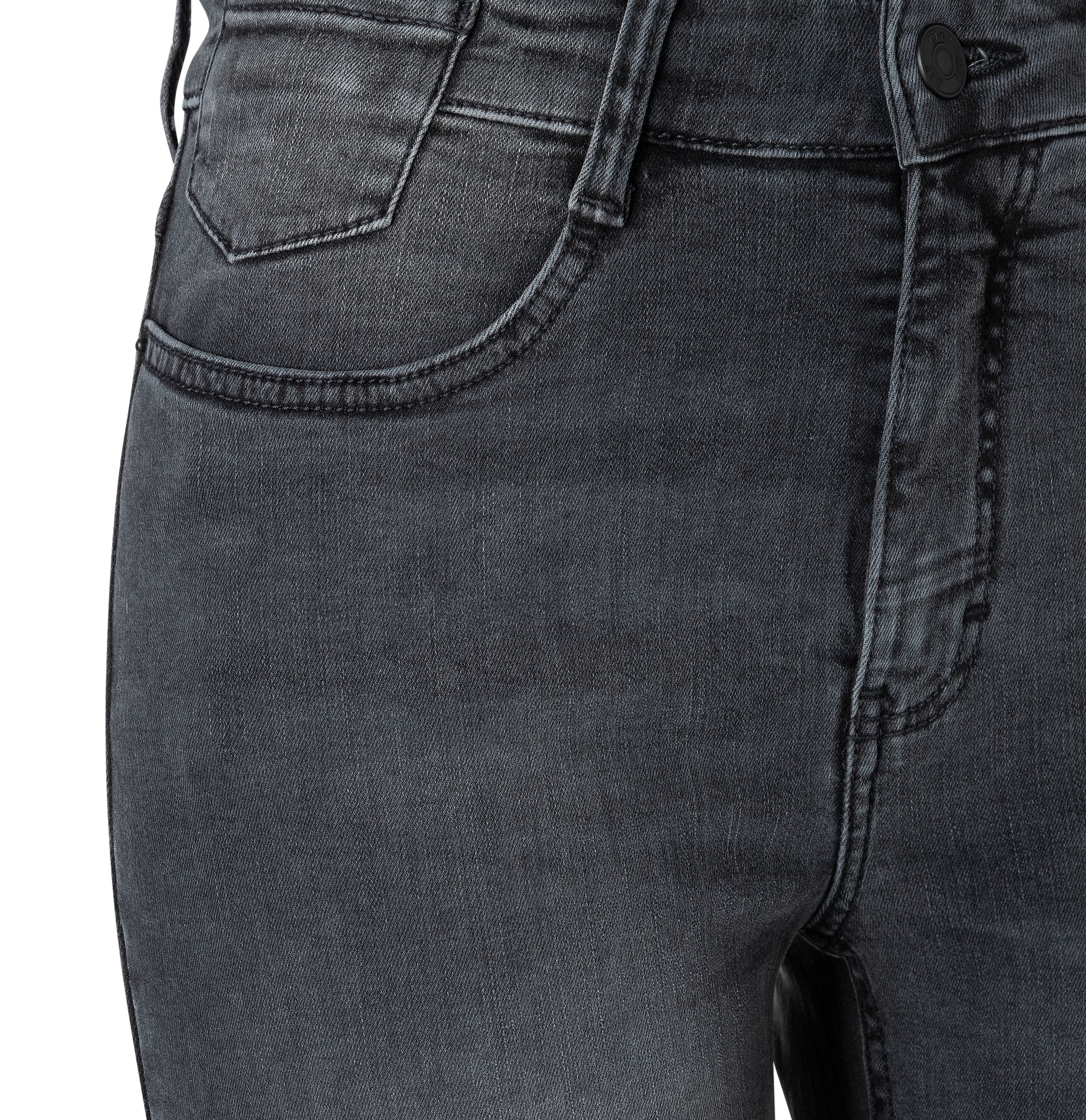 MAC JEANS - LAURA, Authentic Stretch Denim - Flared Fit - 5225-90-0387L-D910 - grau