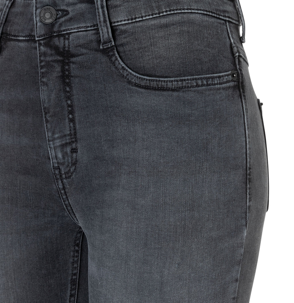 MAC JEANS - LAURA, Authentic Stretch Denim - Flared Fit - 5225-90-0387L-D910 - grau