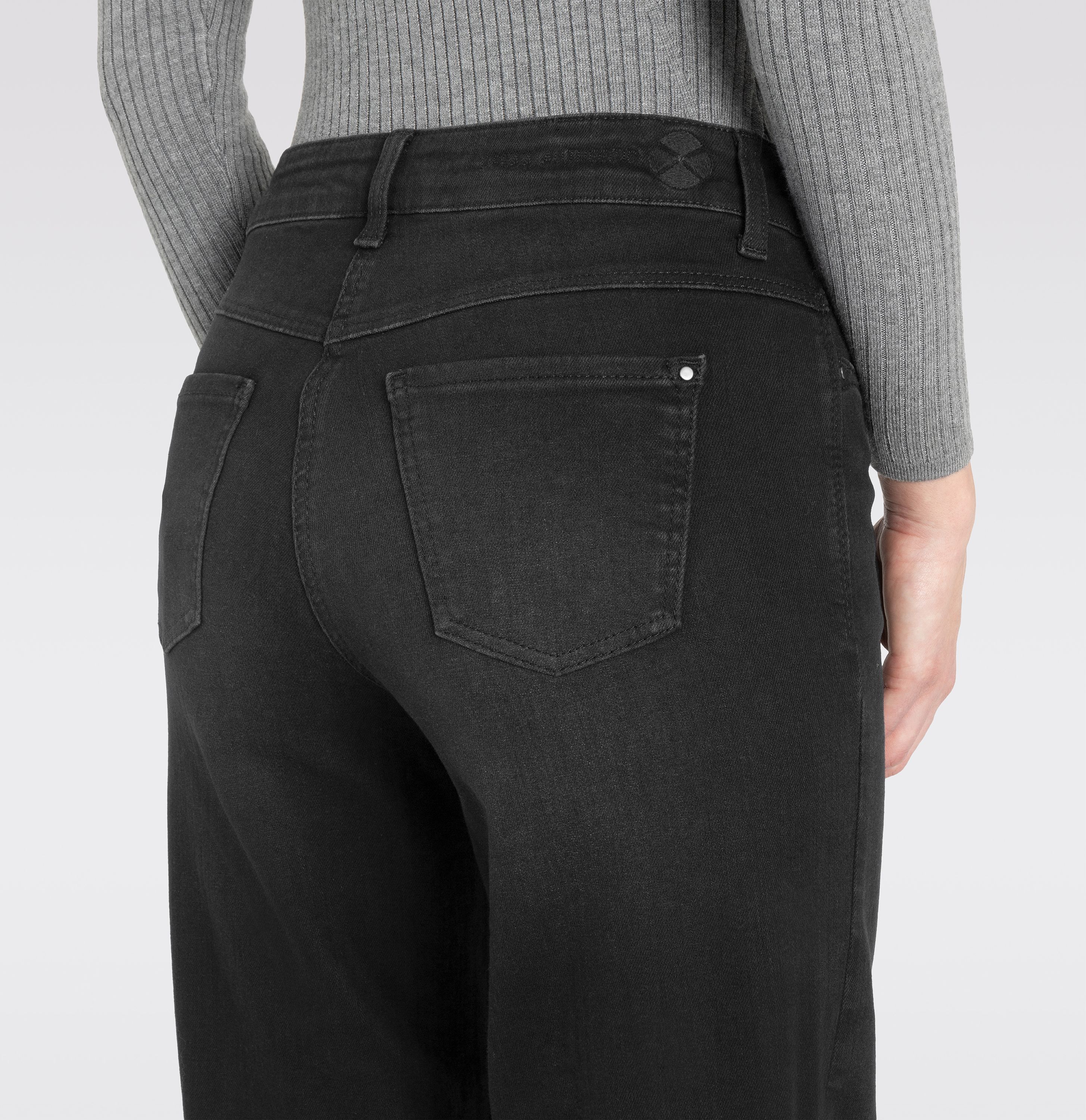 MAC JEANS - DREAM WIDE, Authentic mega flex - Wide Fit - 5439-90-0358L-D988 - grau