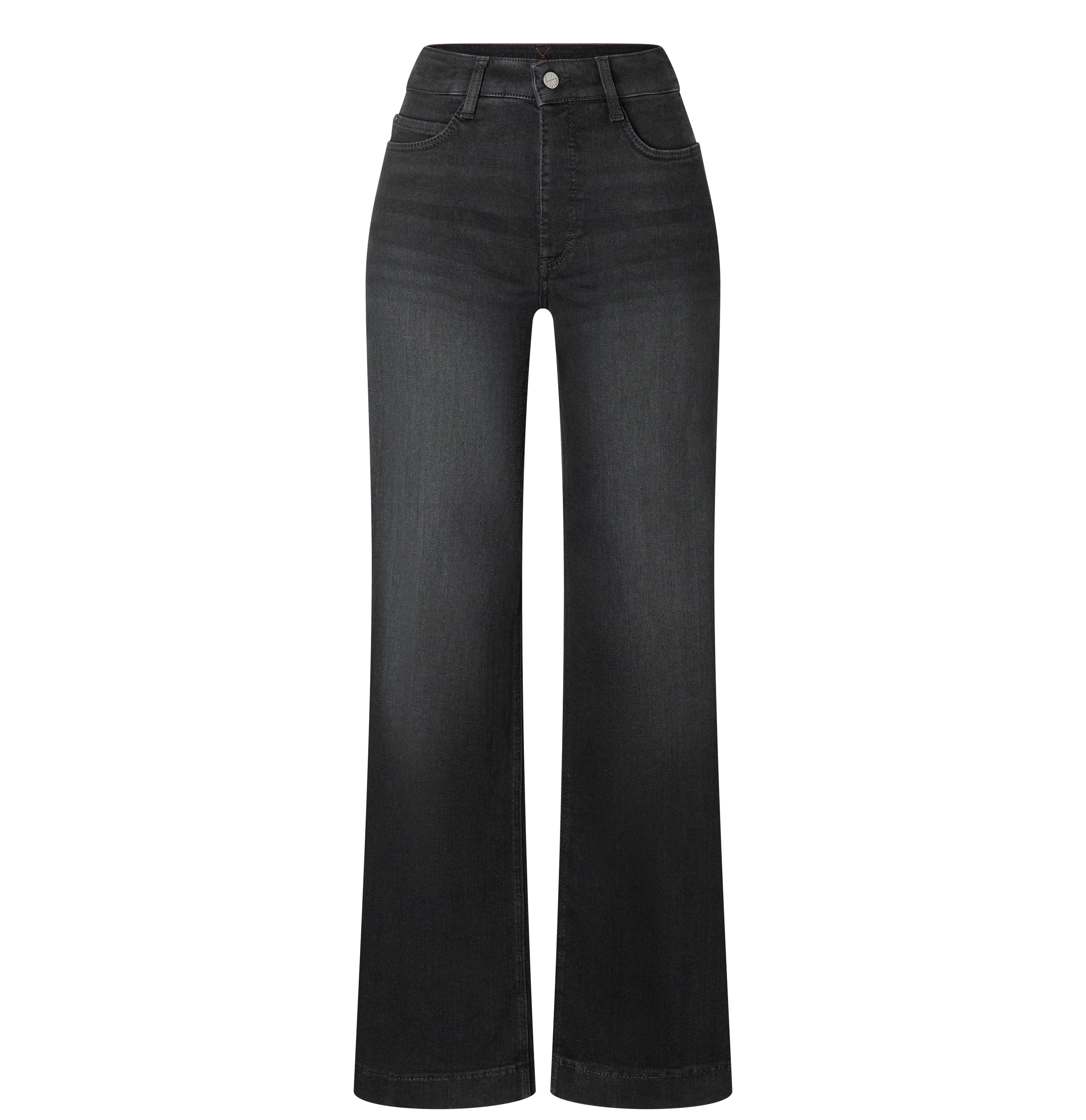 MAC JEANS - DREAM WIDE, Authentic mega flex - Wide Fit - 5439-90-0358L-D988 - grau
