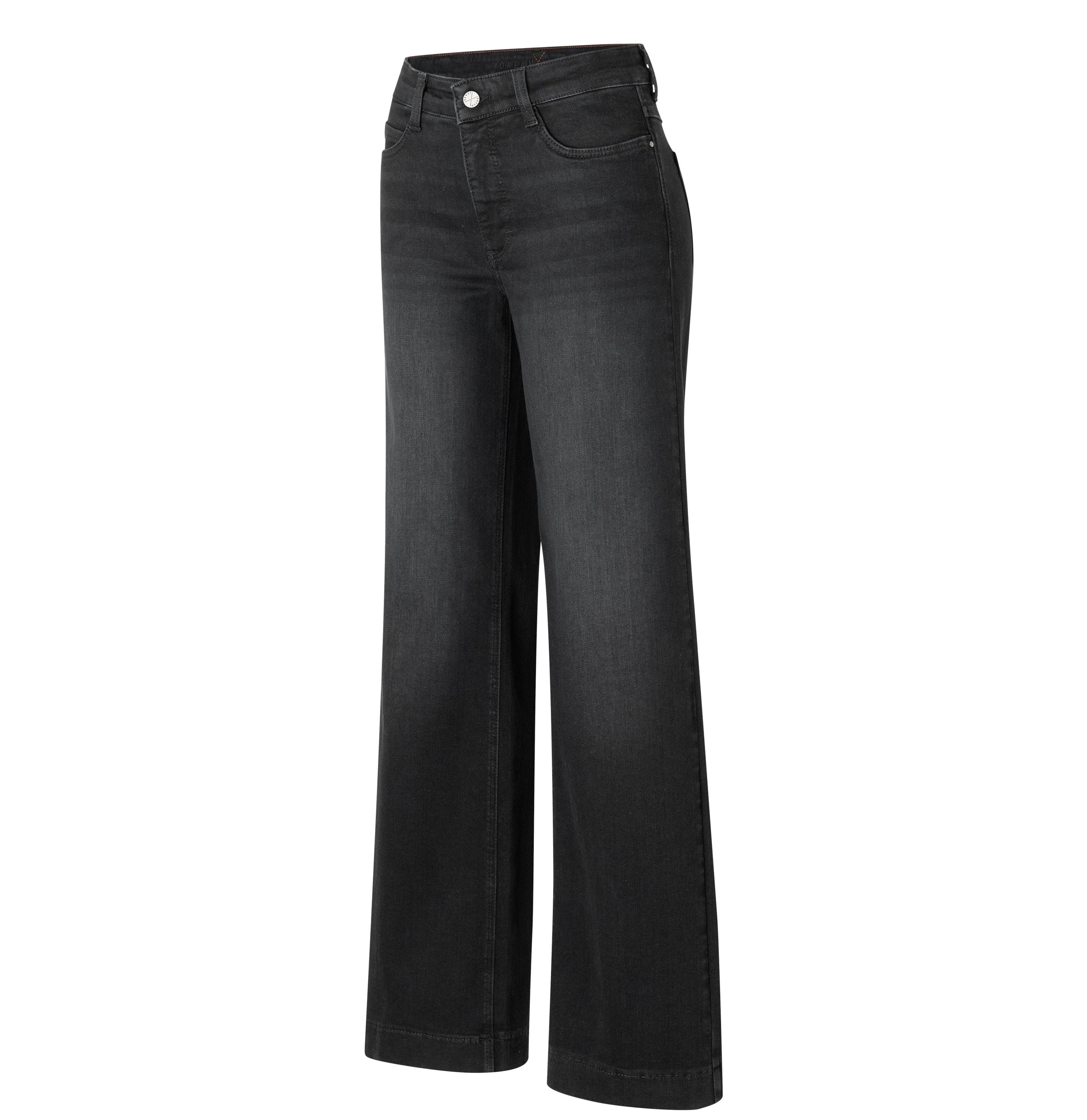 MAC JEANS - DREAM WIDE, Authentic mega flex - Wide Fit - 5439-90-0358L-D988 - grau