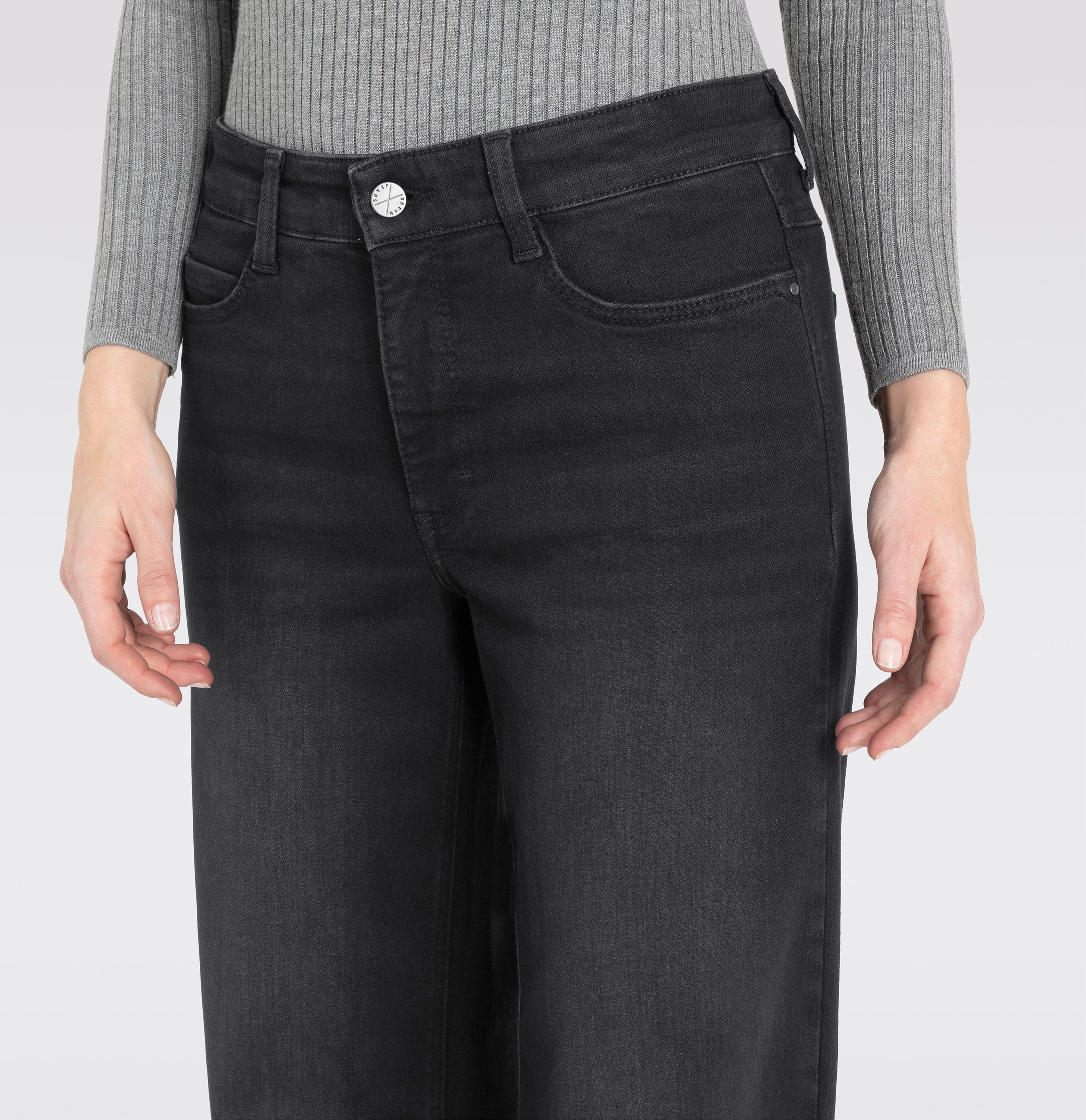 MAC JEANS - DREAM WIDE, Authentic mega flex - Wide Fit - 5439-90-0358L-D988 - grau