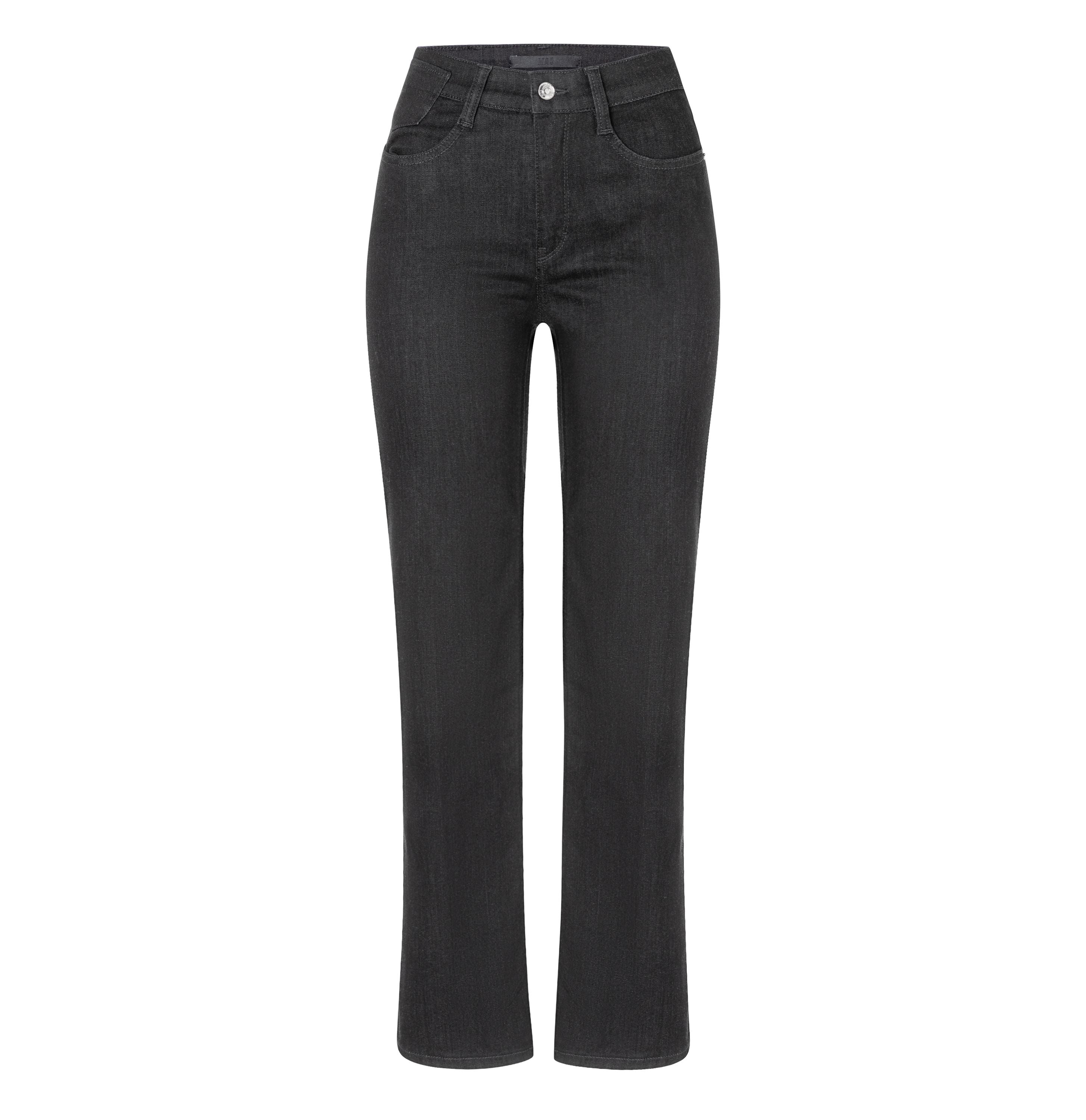 MAC JEANS - LAURA, Authentic Stretch Denim - Flared Fit - 5225-90-0387L-D999 - schwarz