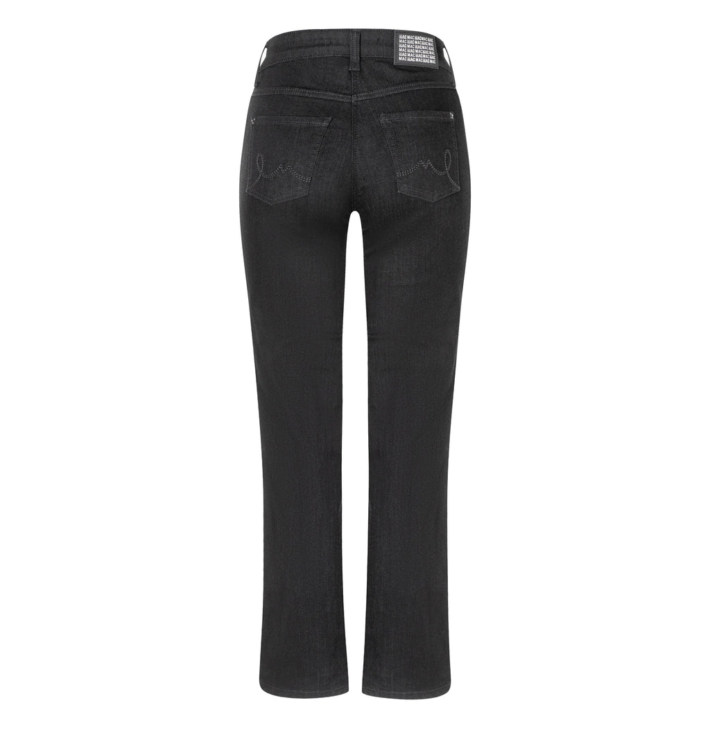 MAC JEANS - LAURA, Authentic Stretch Denim - Flared Fit - 5225-90-0387L-D999 - schwarz