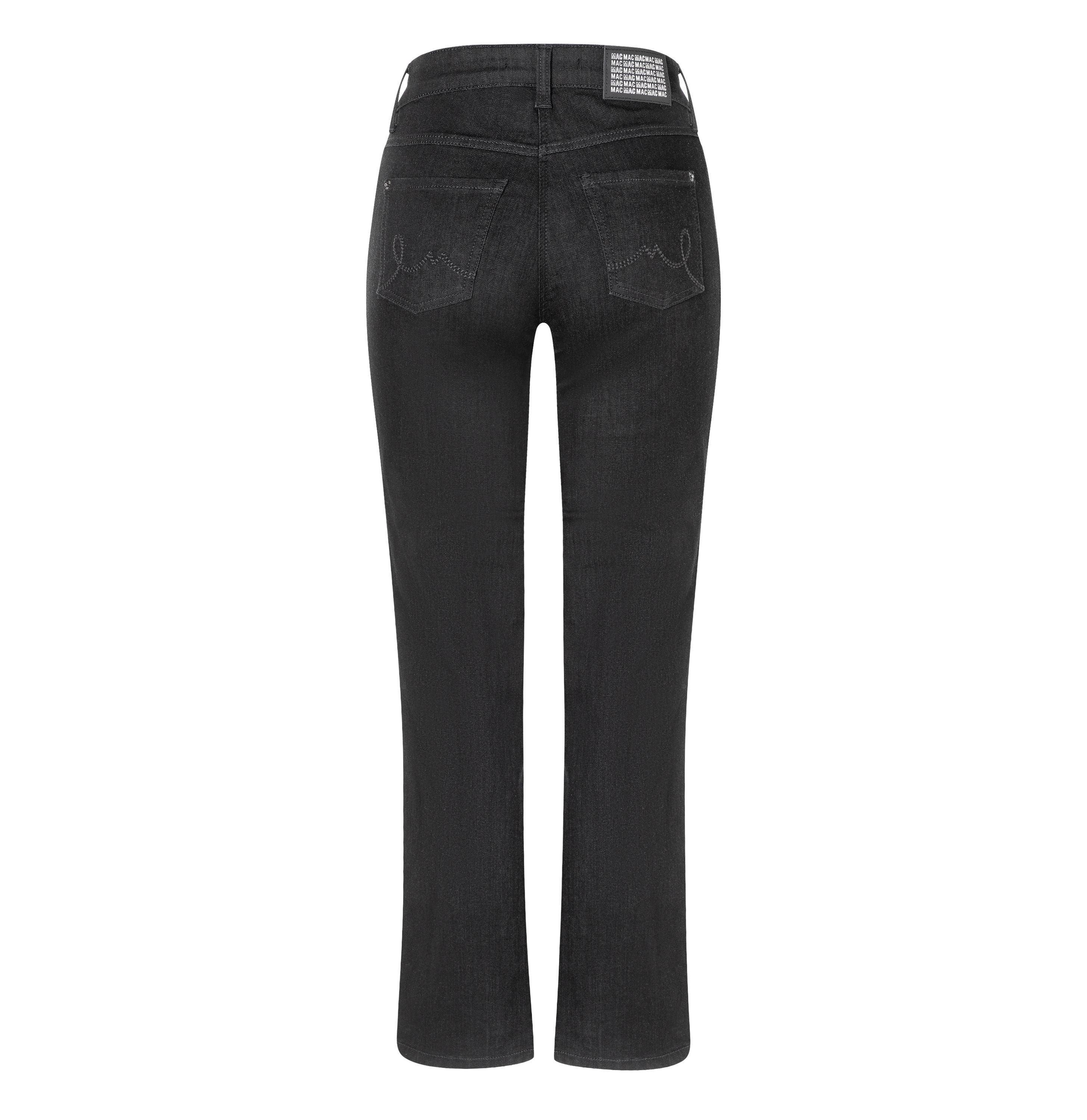 MAC JEANS - LAURA, Authentic Stretch Denim - Flared Fit - 5225-90-0387L-D999 - schwarz