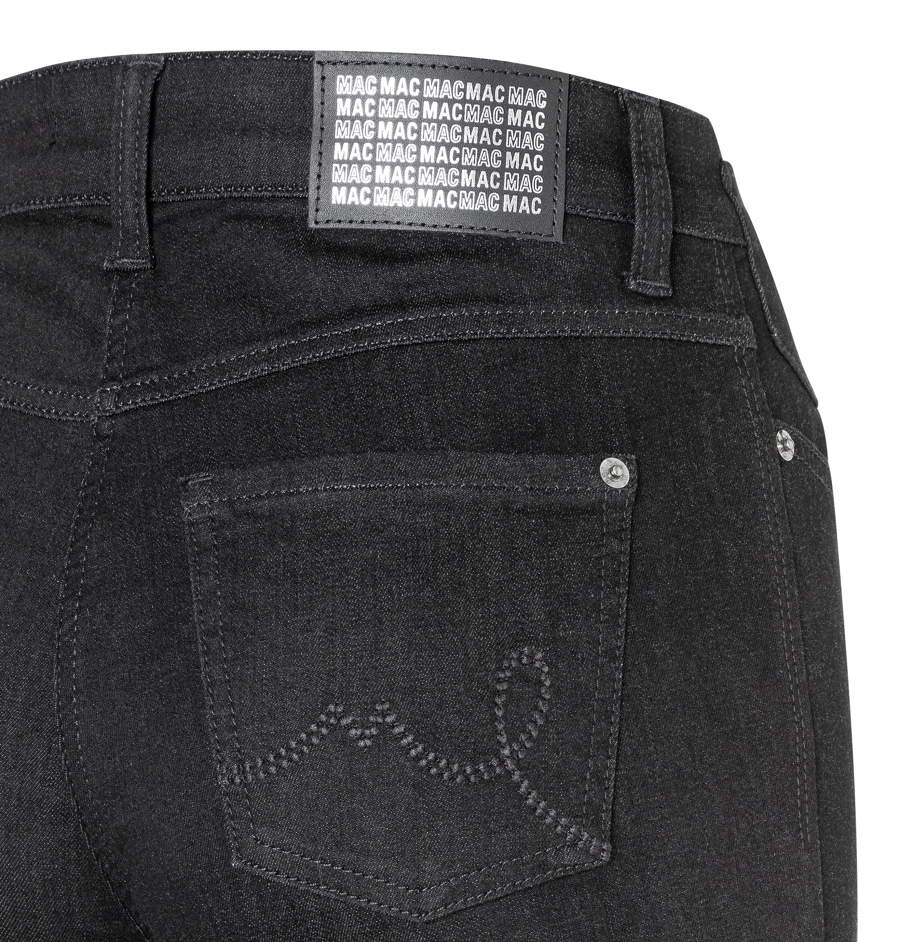 MAC JEANS - LAURA, Authentic Stretch Denim - Flared Fit - 5225-90-0387L-D999 - schwarz