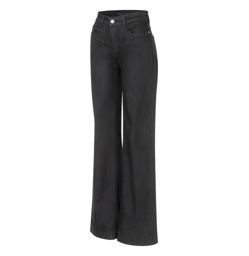 MAC JEANS - WIDE, Authentic Stretch Denim - Wide Fit - 5228-90-0387L-D999 - schwarz
