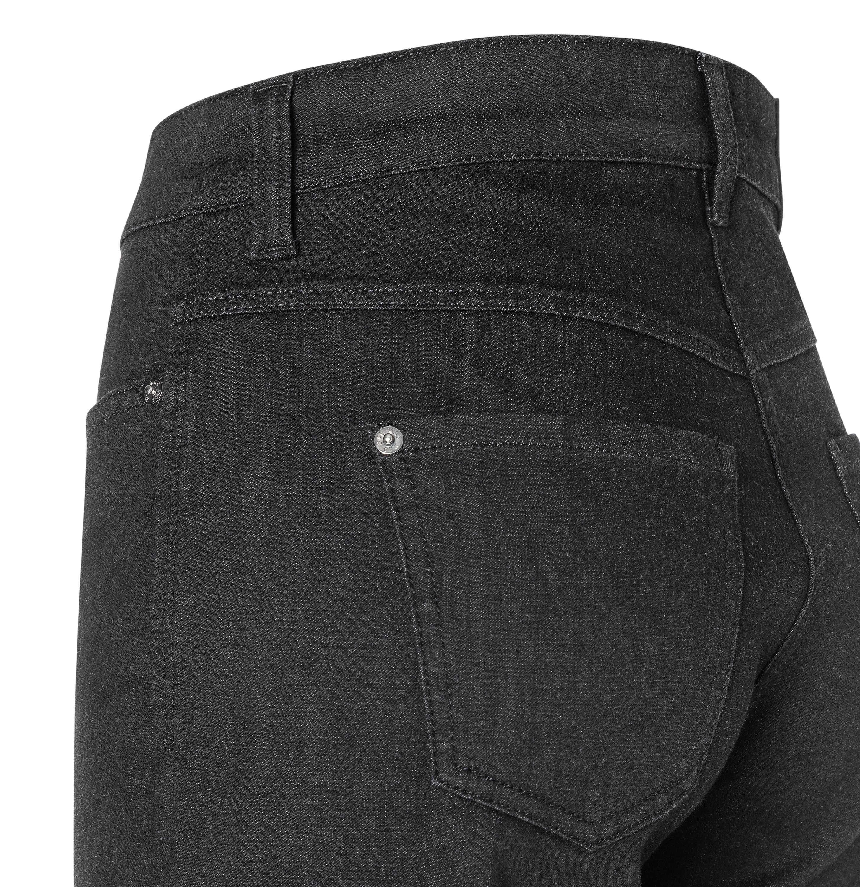 MAC JEANS - WIDE, Authentic Stretch Denim - Wide Fit - 5228-90-0387L-D999 - schwarz