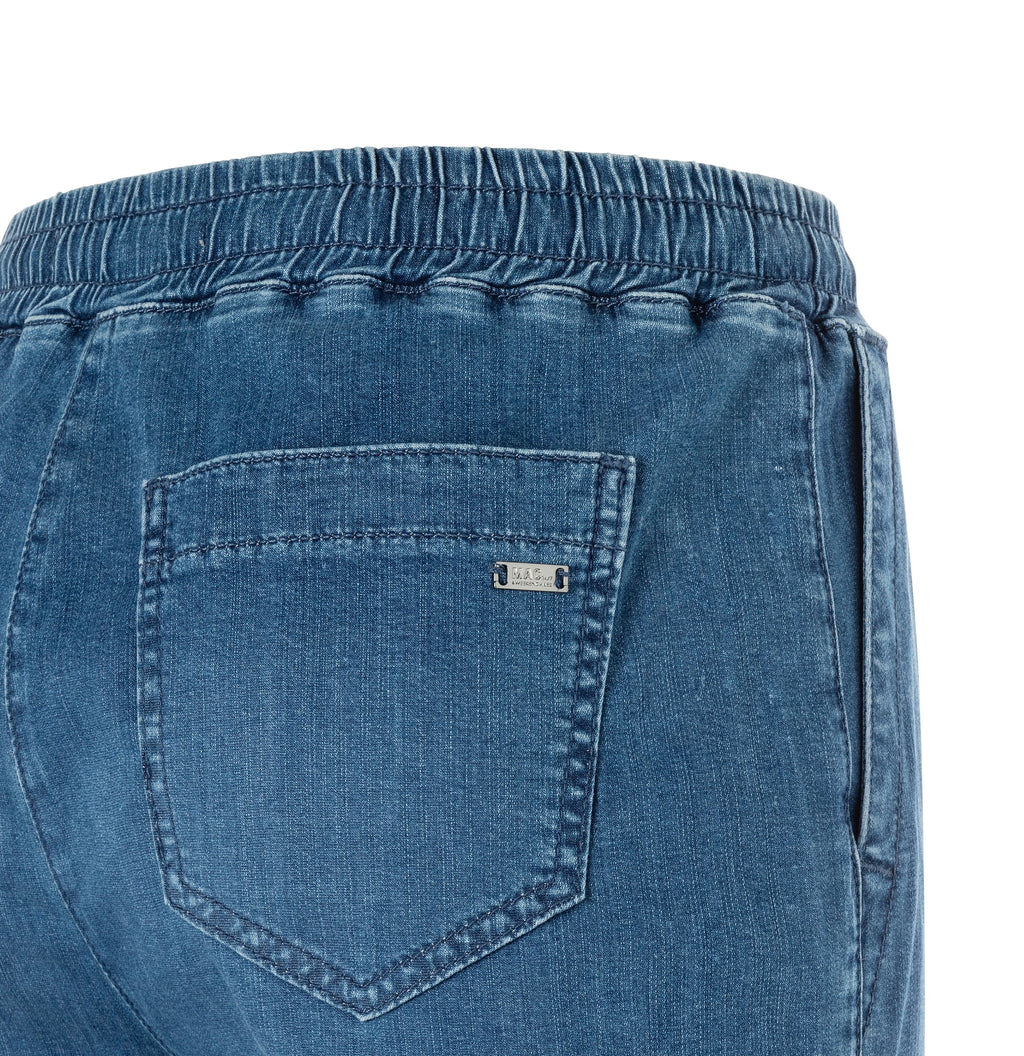 MAC JEANS - CULOTTE, Super soft summer denim -  - 2787-90-0352L-D447 - blau