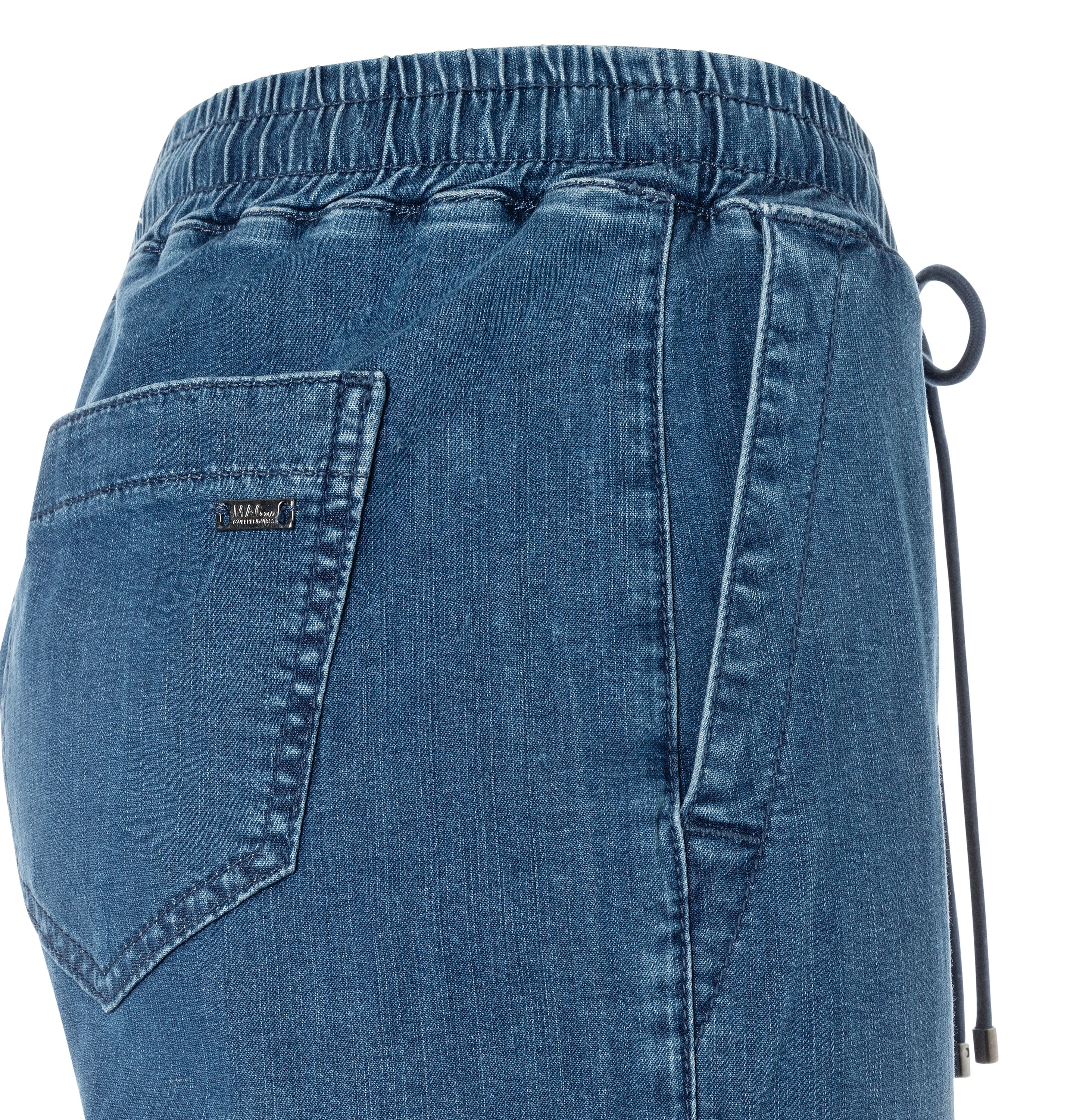 MAC JEANS - CULOTTE, Super soft summer denim -  - 2787-90-0352L-D447 - blau