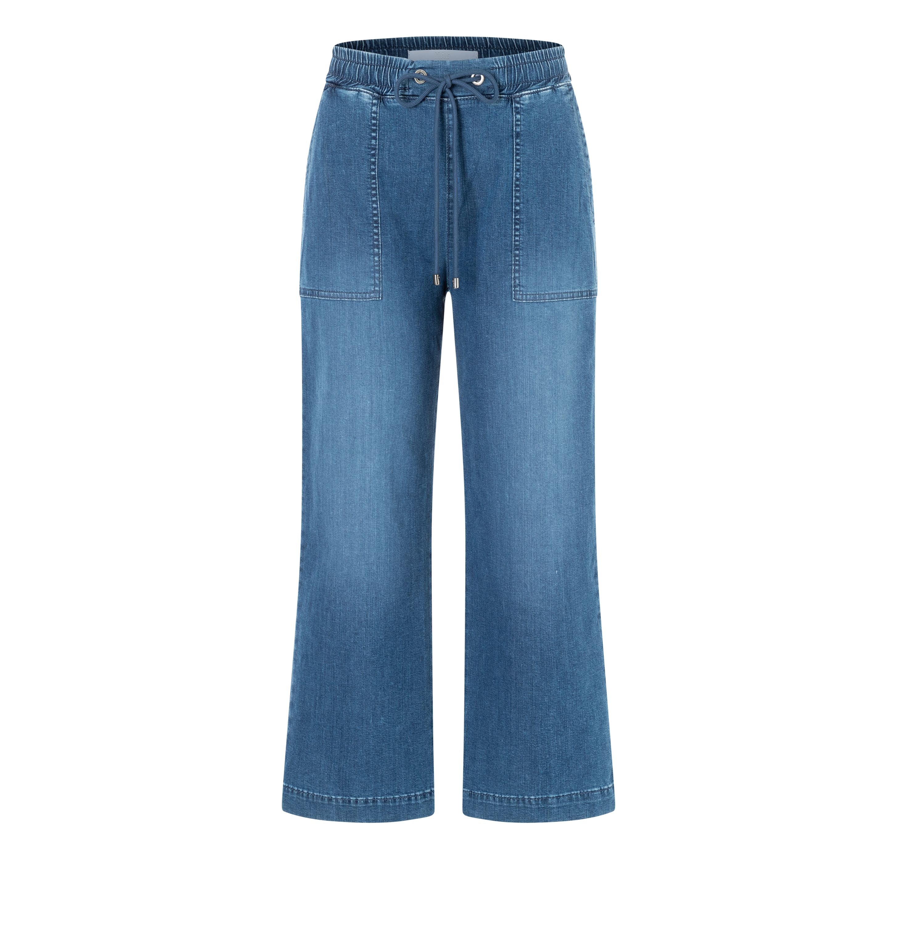 MAC JEANS - CULOTTE, Super soft summer denim -  - 2787-90-0352L-D447 - blau