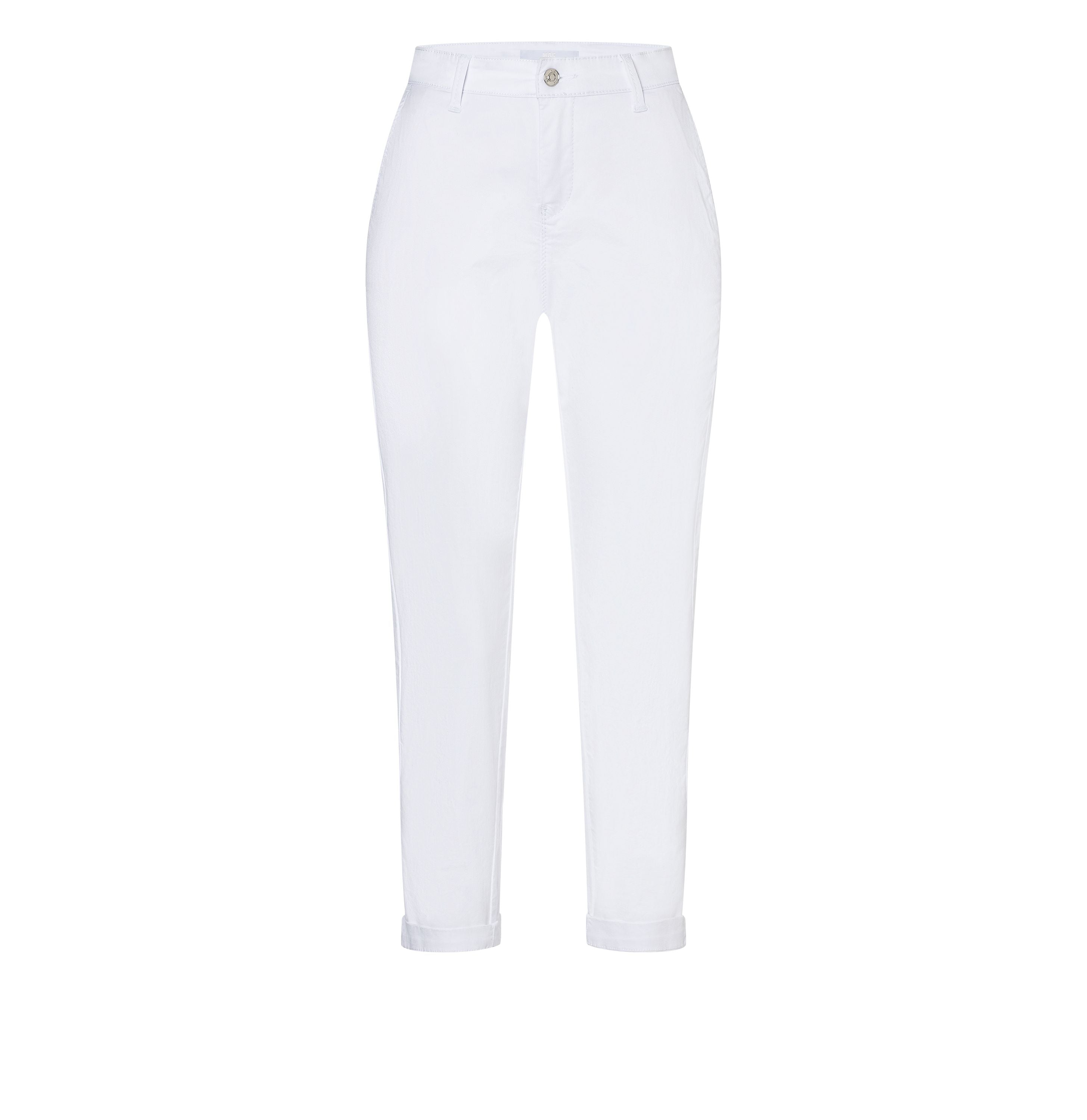 MAC JEANS - CHINO, Authentic stretch gabardine - Slim Fit - 3075-00-0434L-010 - weiß
