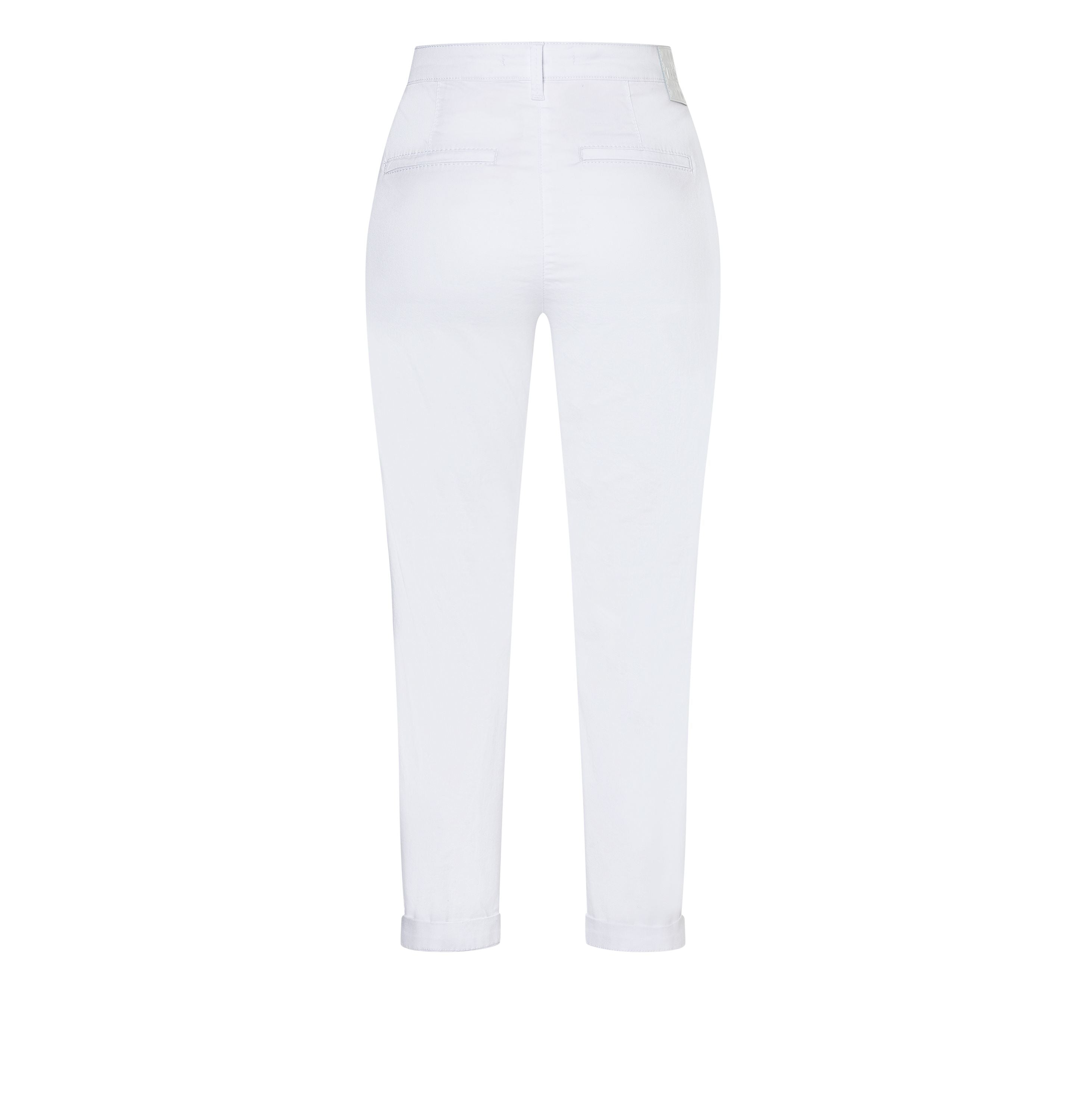 MAC JEANS - CHINO, Authentic stretch gabardine - Slim Fit - 3075-00-0434L-010 - weiß