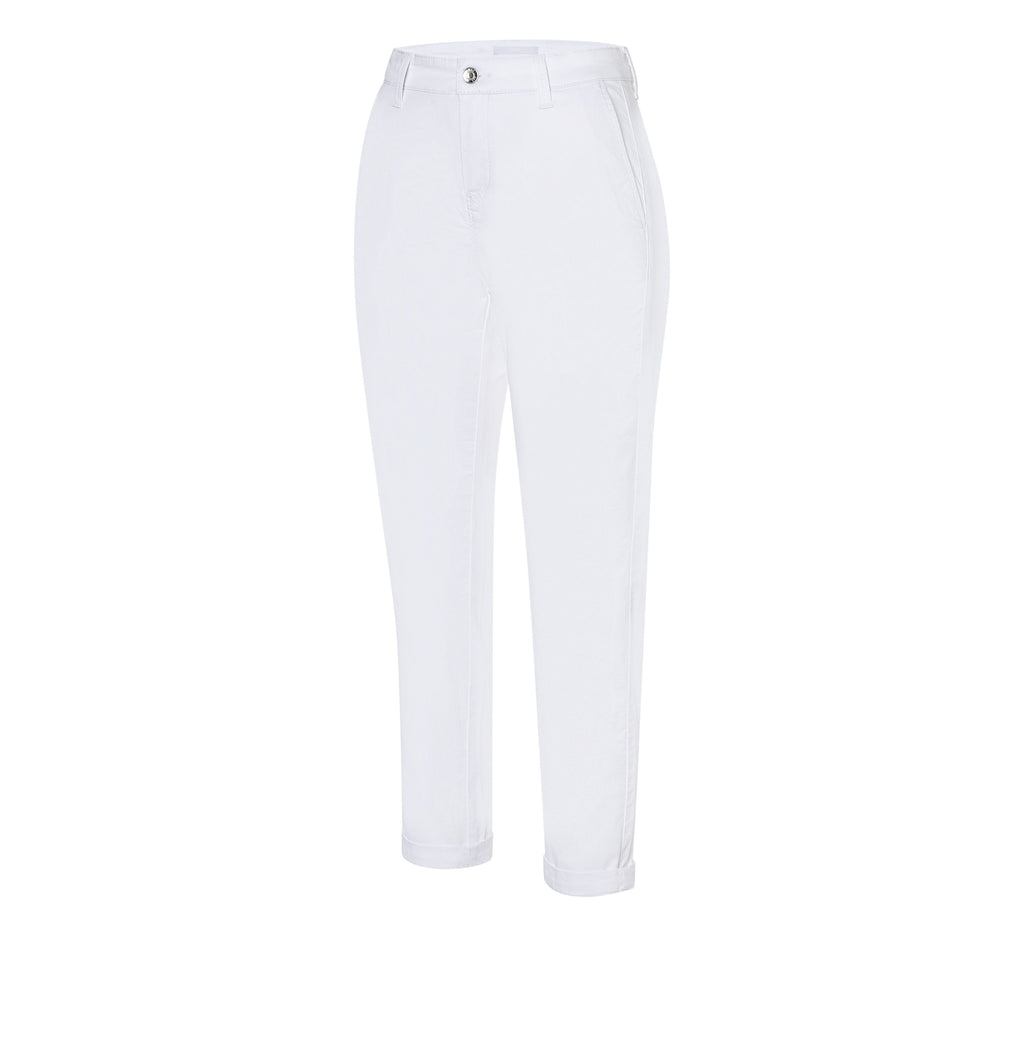 MAC JEANS - CHINO, Authentic stretch gabardine - Slim Fit - 3075-00-0434L-010 - weiß