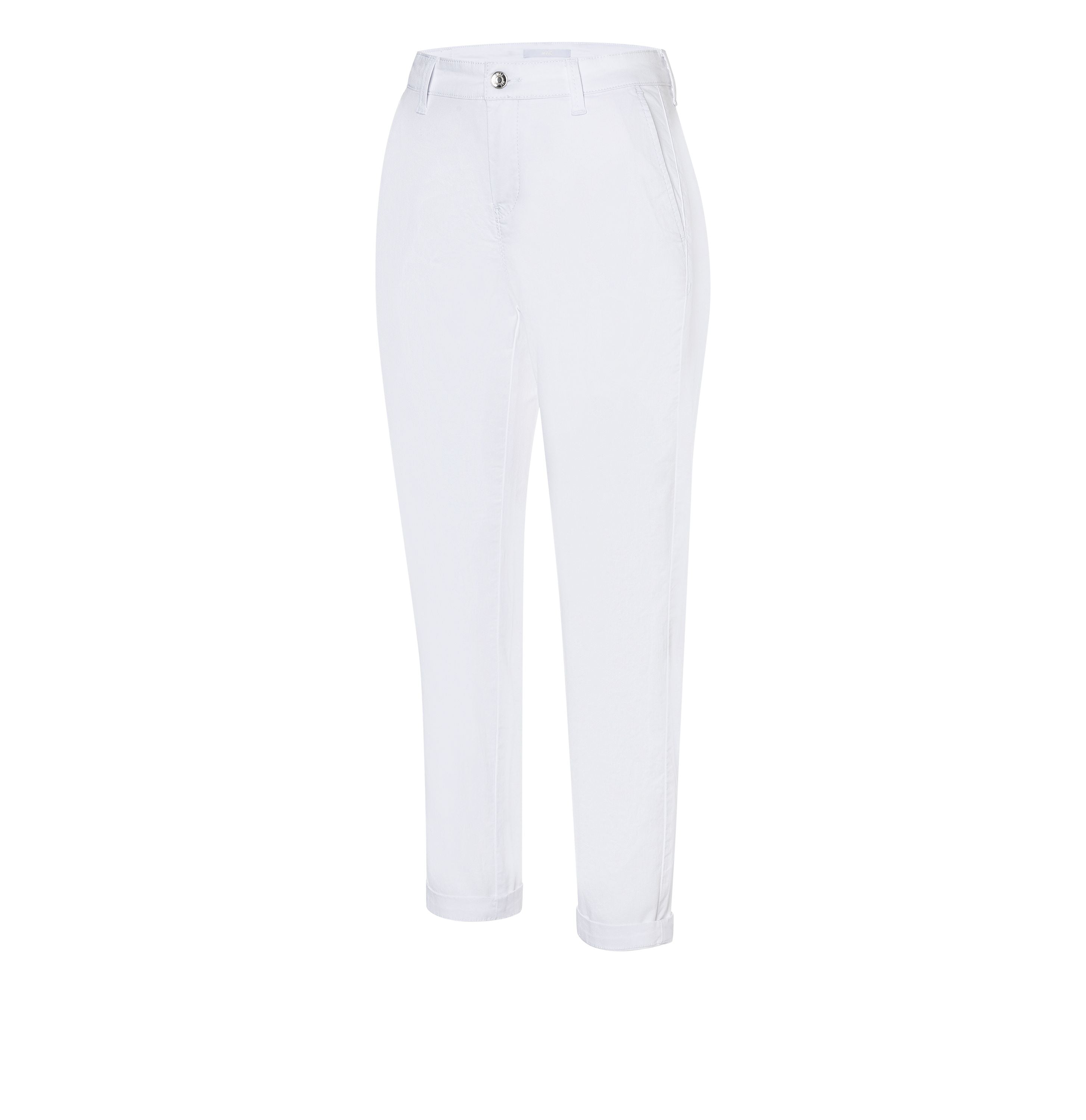 MAC JEANS - CHINO, Authentic stretch gabardine - Slim Fit - 3075-00-0434L-010 - weiß