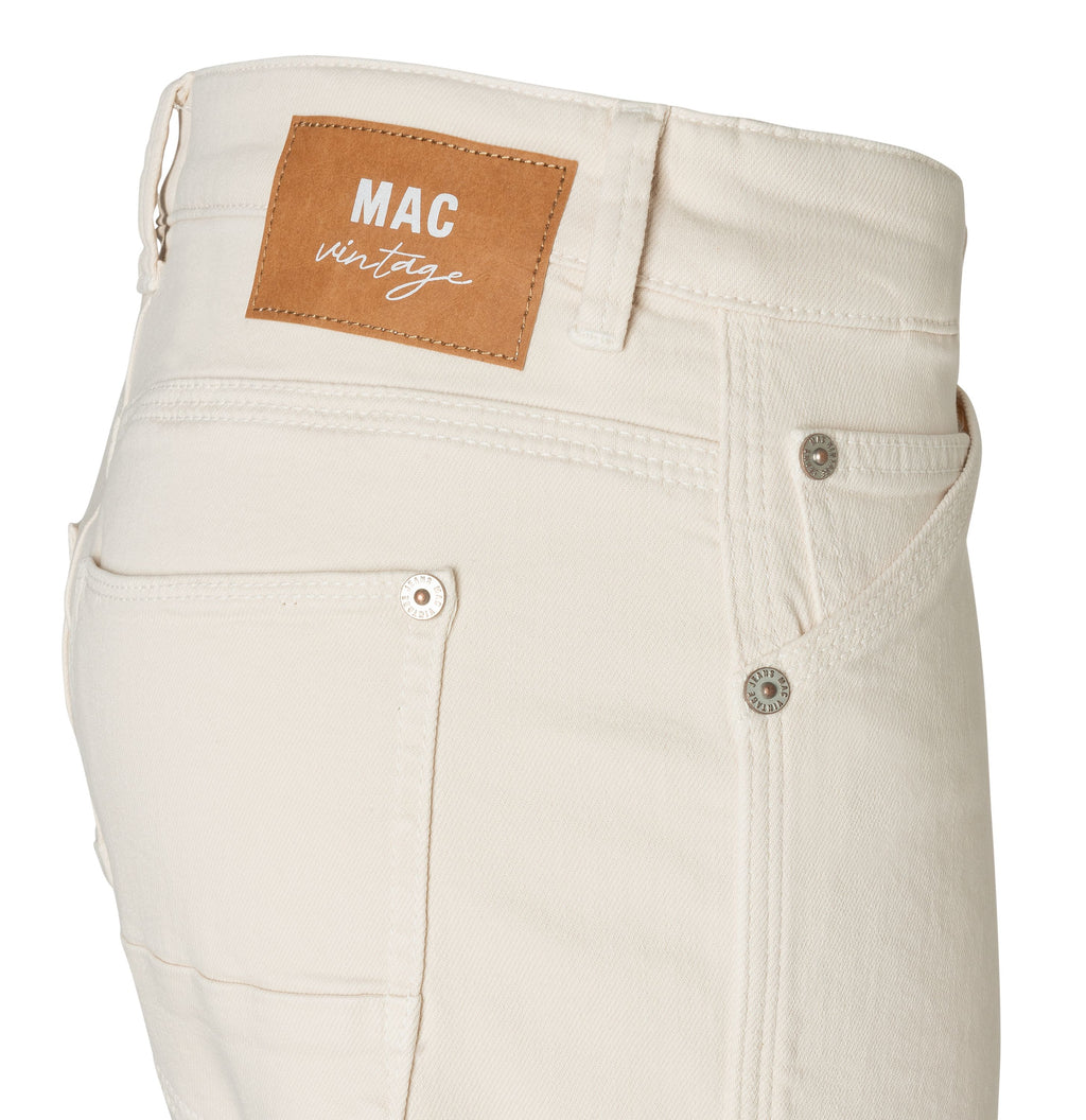 MAC JEANS - IOWA, Auth. comfort vintage denim - Relaxed Fit - 2803-00-0333L-014R - weiß