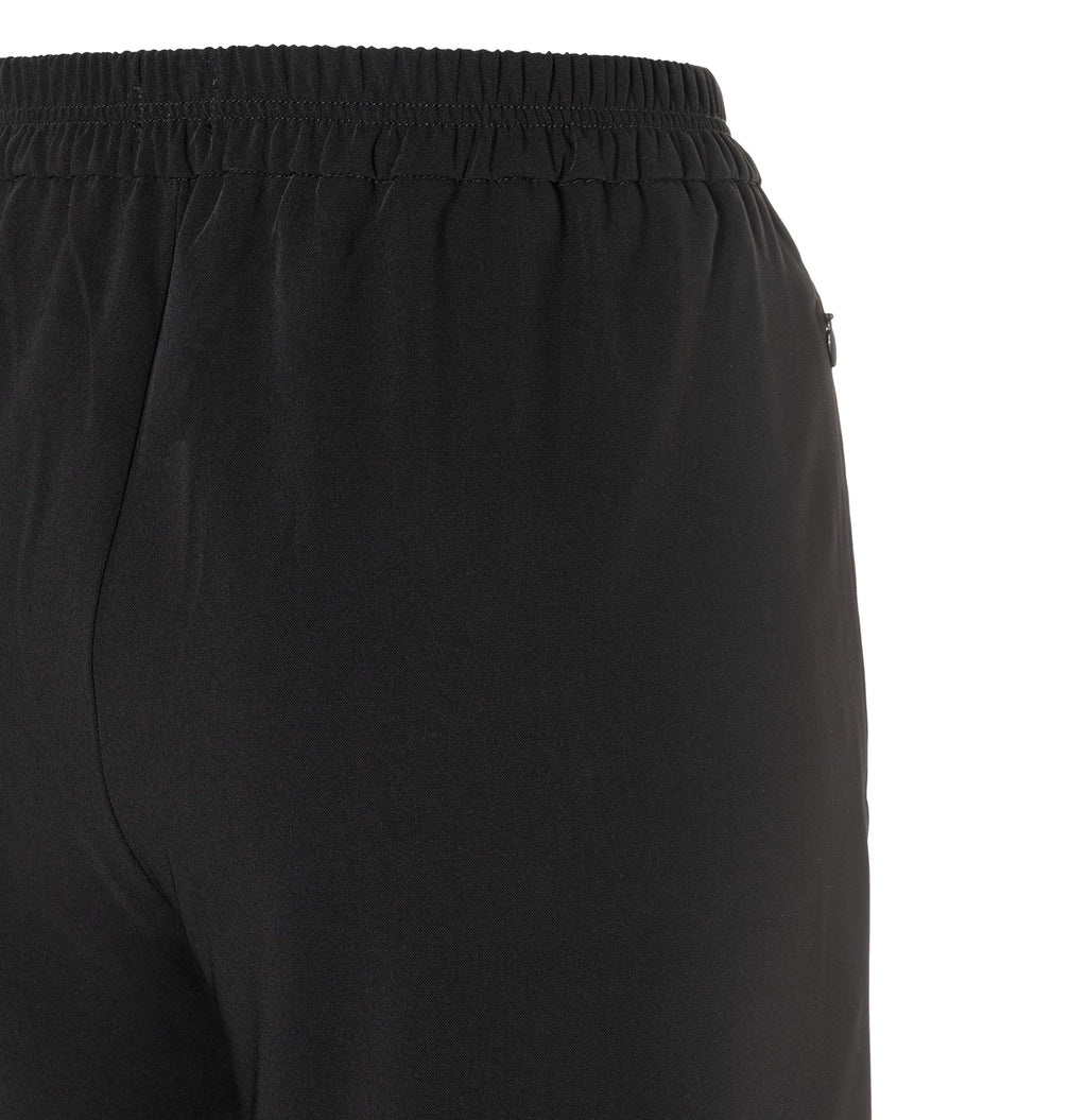 MAC JEANS - CORALIE, Floating crepe - Wide Fit - 3421-00-0231L-090 - schwarz