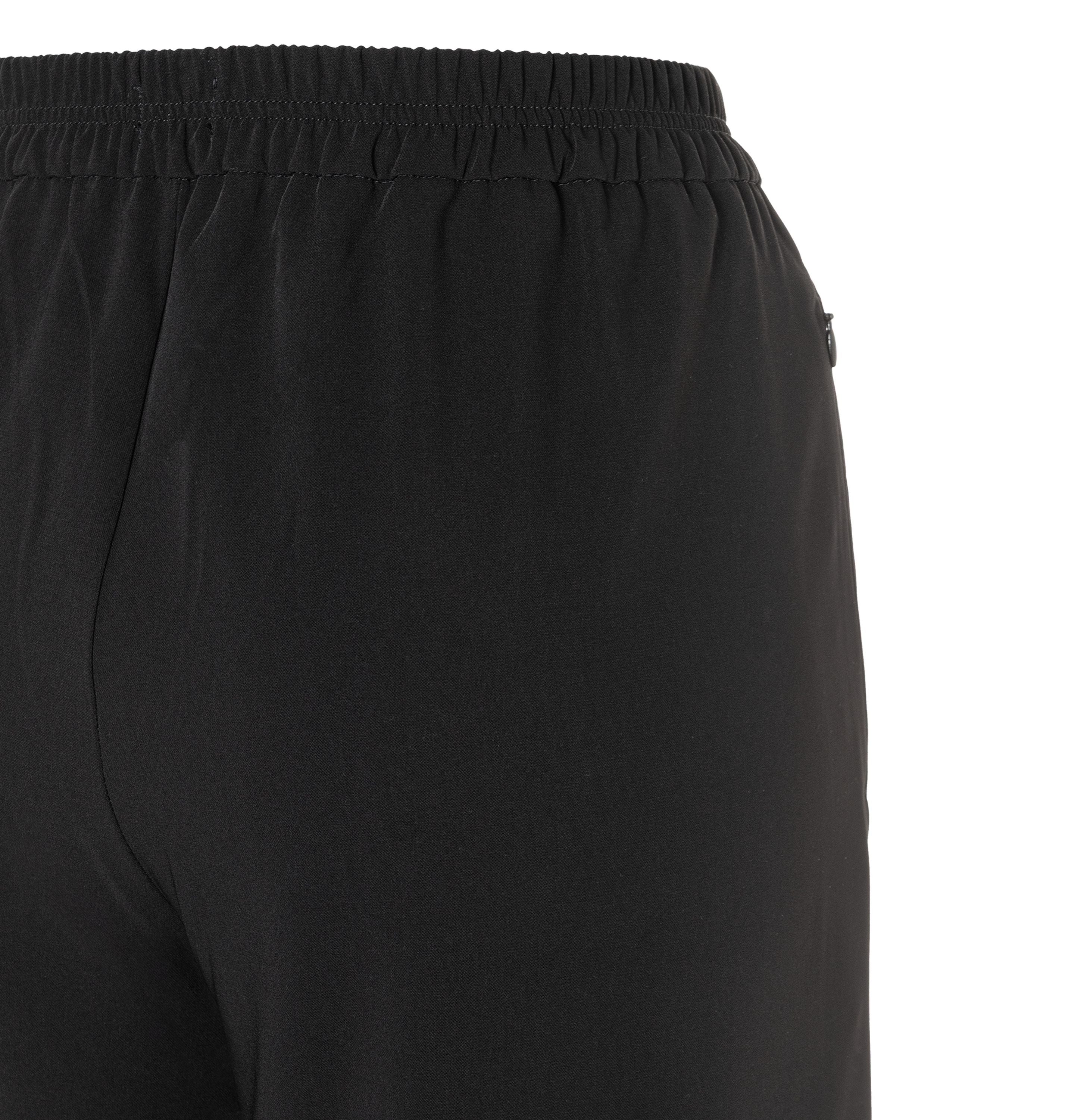 MAC JEANS - CORALIE, Floating crepe - Wide Fit - 3421-00-0231L-090 - schwarz