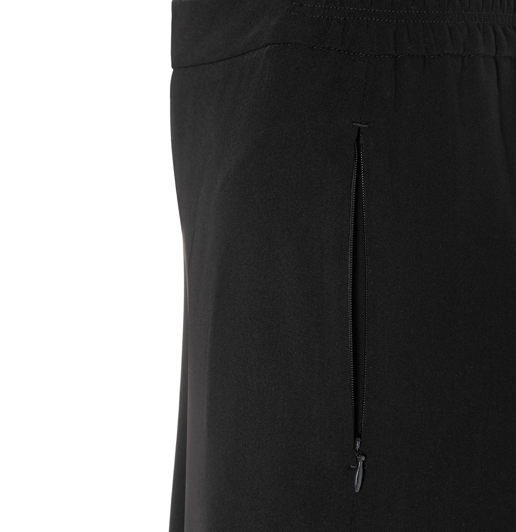 MAC JEANS - CORALIE, Floating crepe - Wide Fit - 3421-00-0231L-090 - schwarz