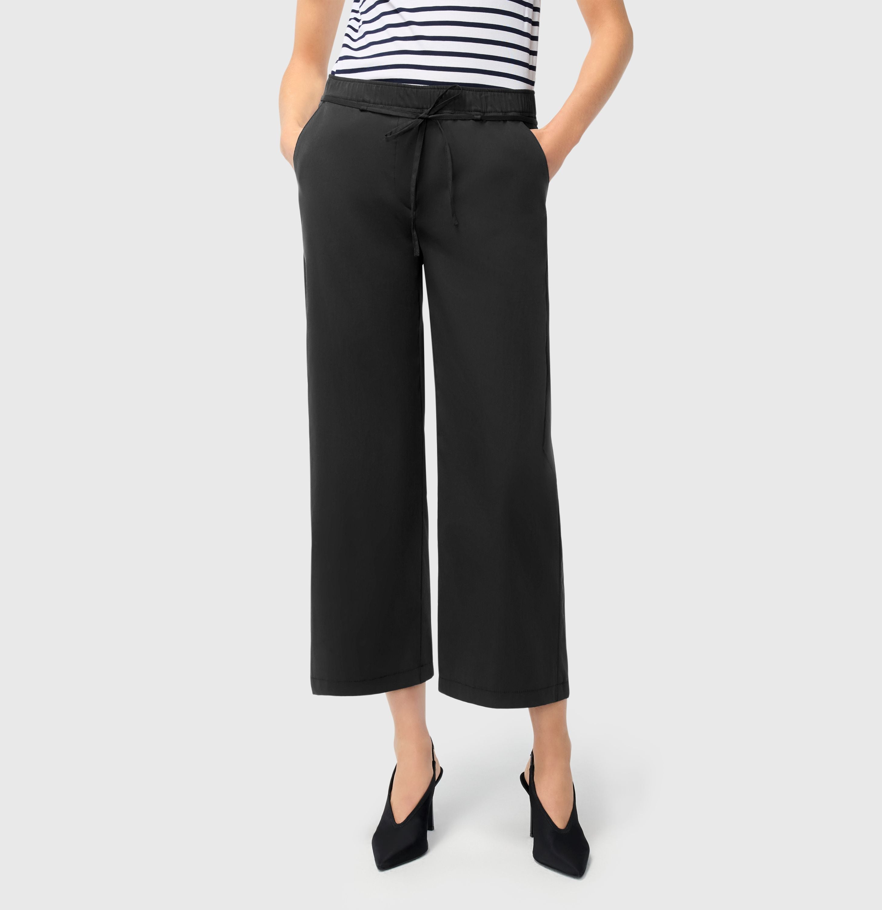 MAC JEANS - CHIARA BELT, Ultra light - Wide Fit - 3453-00-0400L-090 - schwarz