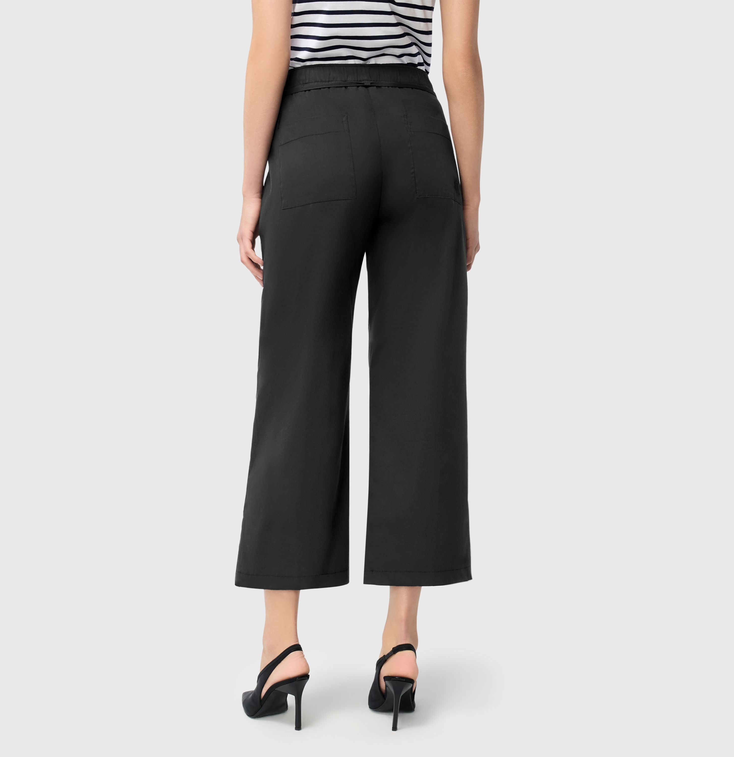 MAC JEANS - CHIARA BELT, Ultra light - Wide Fit - 3453-00-0400L-090 - schwarz