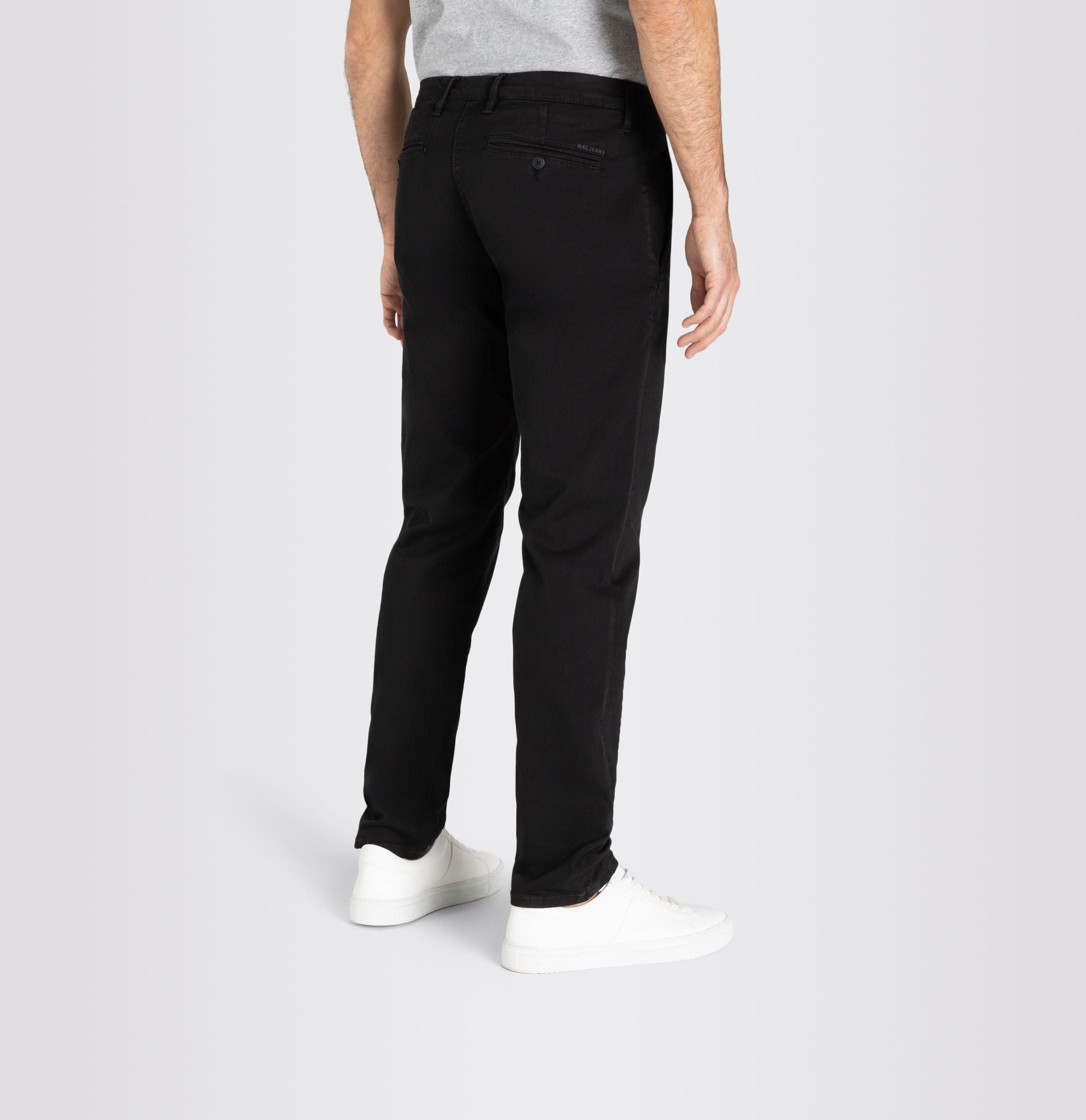 MAC JEANS - Driver Pants, MacFlexx - Modern Fit - 6351-00-1995L-090W - schwarz