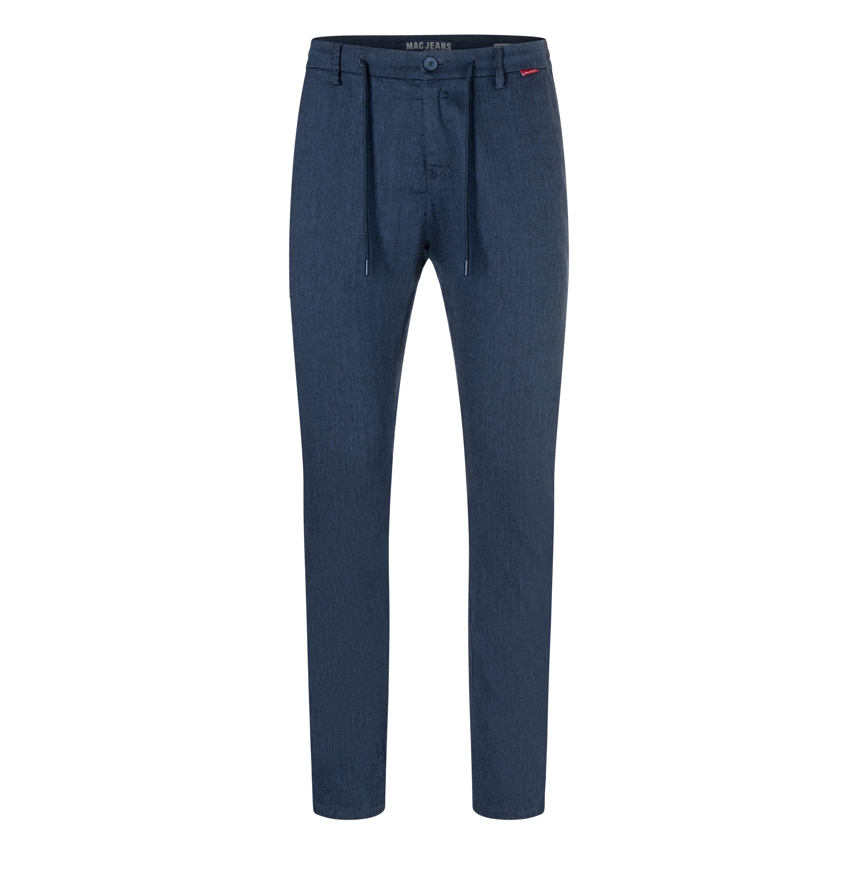 MAC JEANS - Lennox Sport, Linen Stretch - Modern Fit - 6336-00-0651L-196 - blau