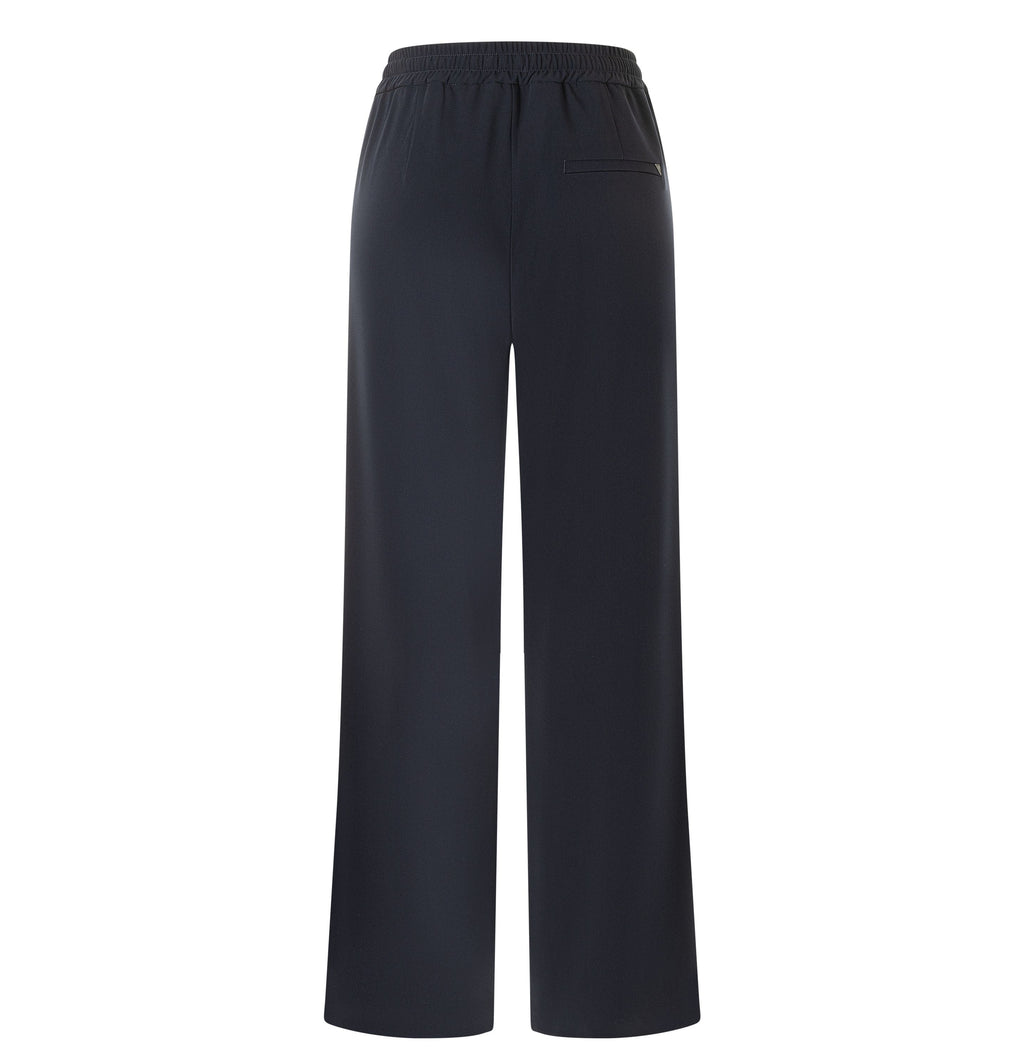 MAC JEANS - CHRISTY, Floating crepe - Wide Fit - 3418-00-0231L-198 - blau