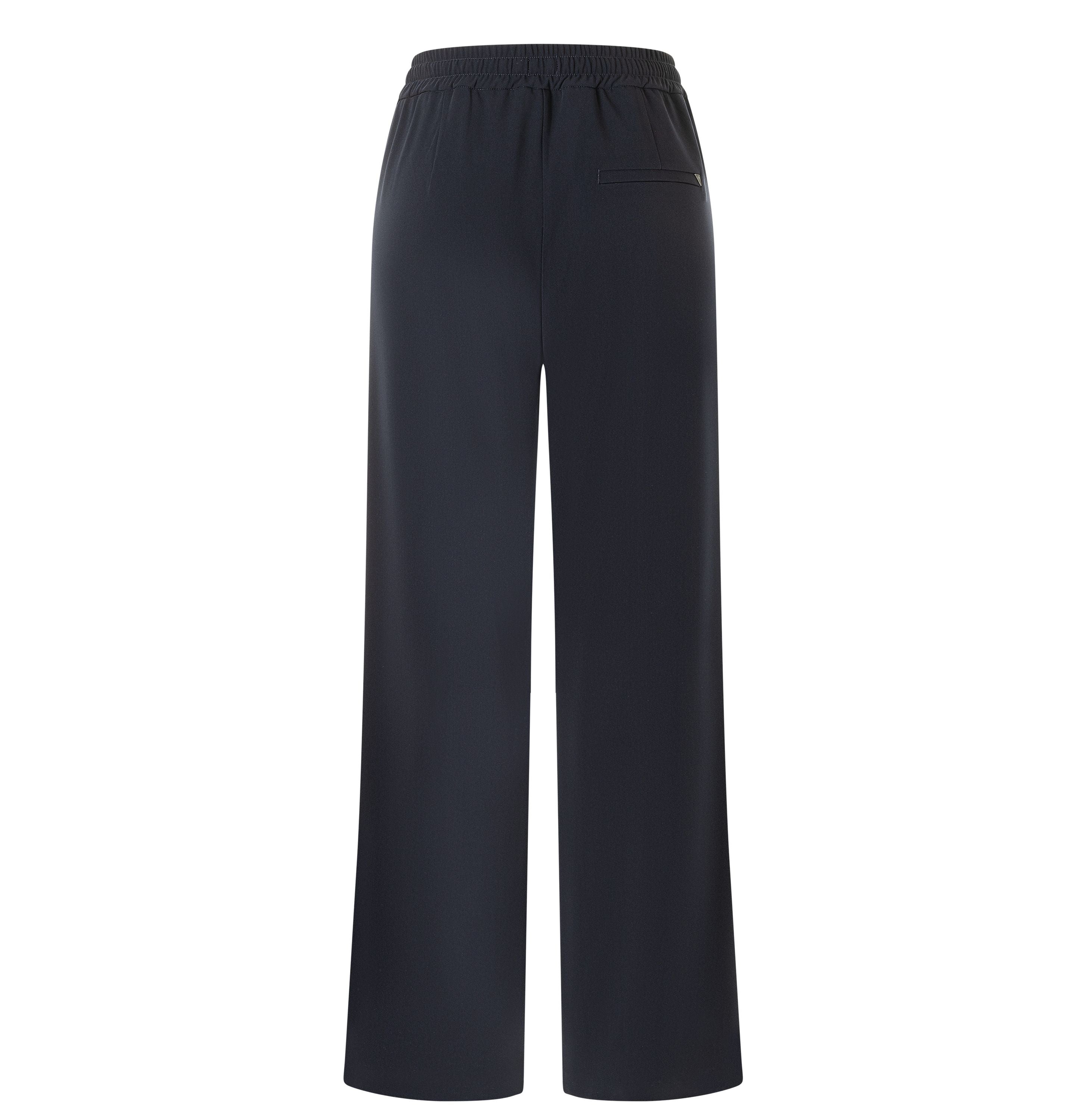 MAC JEANS - CHRISTY, Floating crepe - Wide Fit - 3418-00-0231L-198 - blau