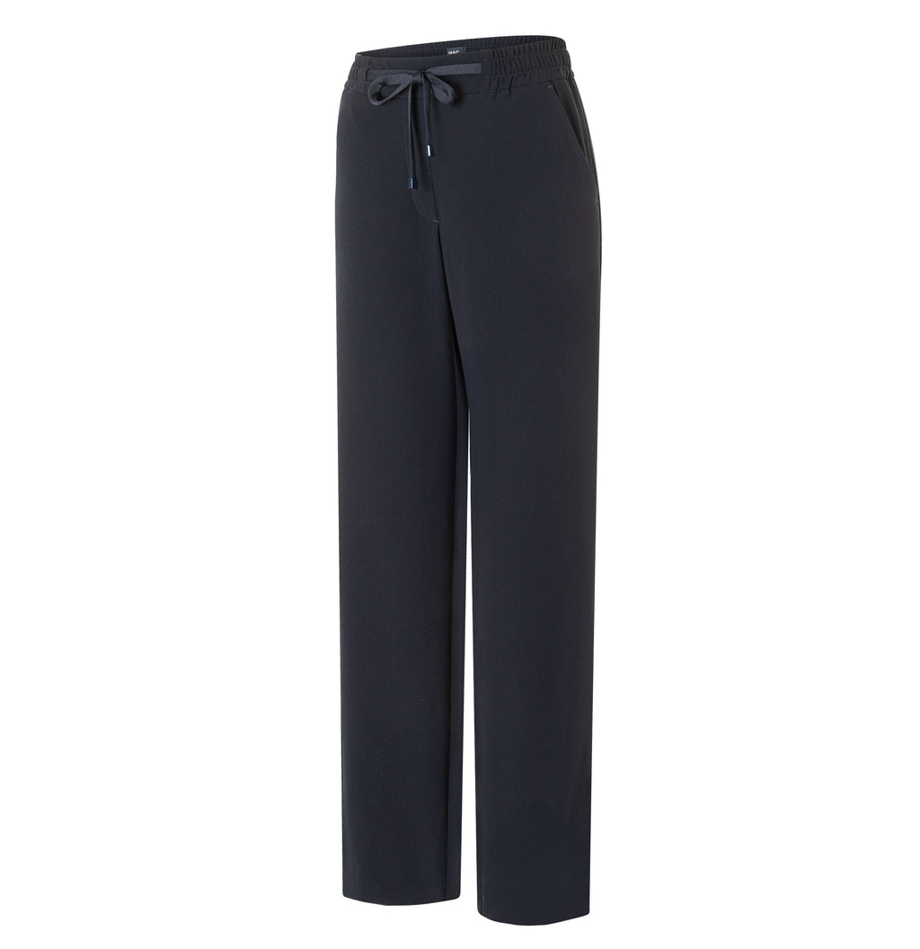 MAC JEANS - CHRISTY, Floating crepe - Wide Fit - 3418-00-0231L-198 - blau
