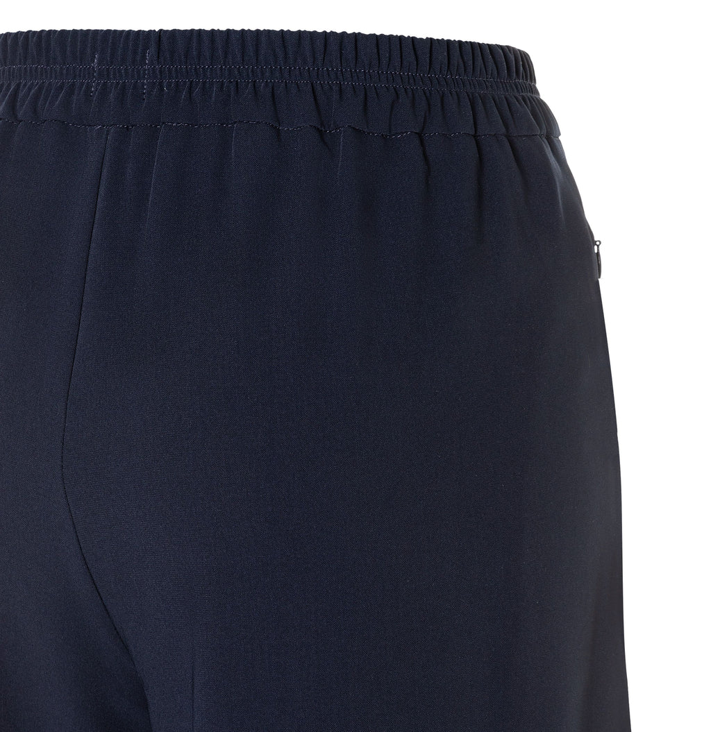 MAC JEANS - CORALIE, Floating crepe - Wide Fit - 3493-00-0231L-198 - blau