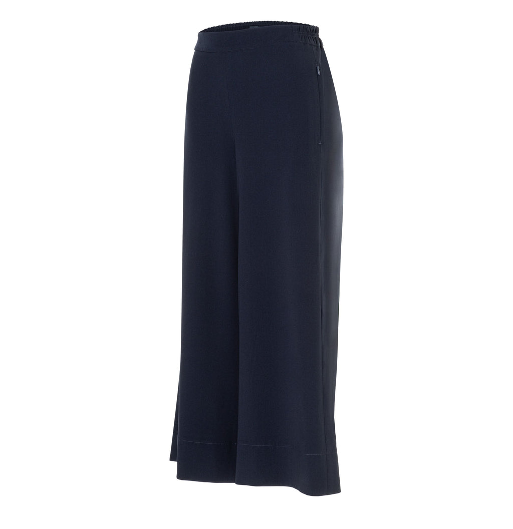 MAC JEANS - CORALIE, Floating crepe - Wide Fit - 3493-00-0231L-198 - blau