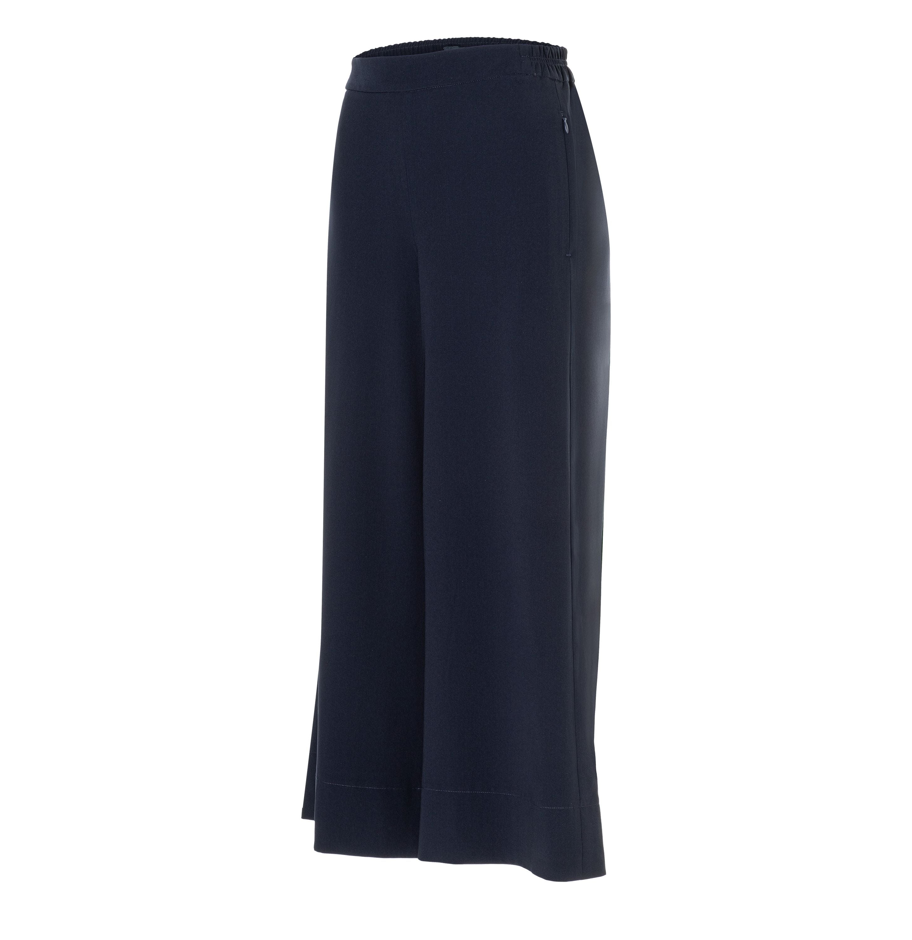 MAC JEANS - CORALIE, Floating crepe - Wide Fit - 3493-00-0231L-198 - blau