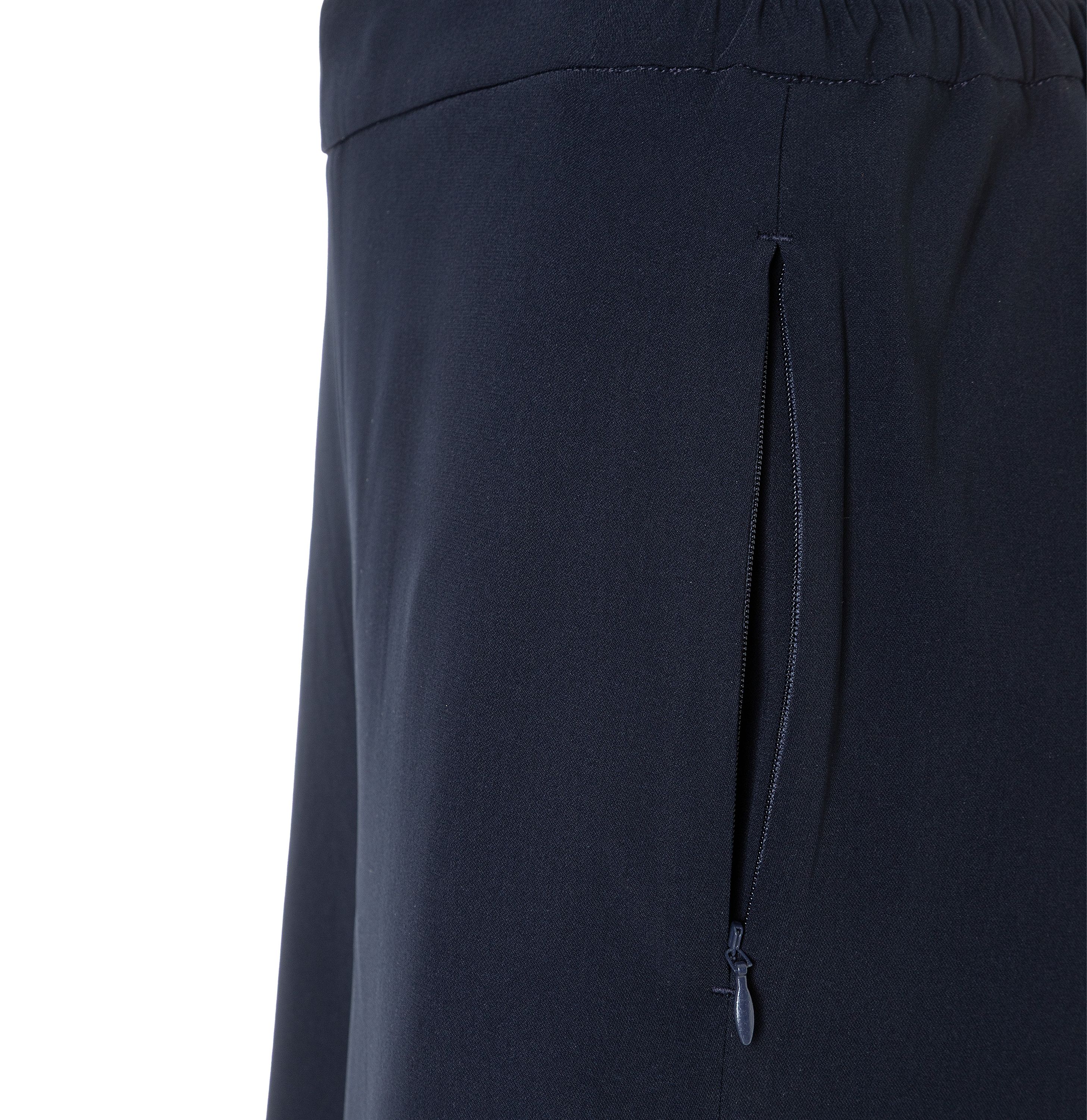 MAC JEANS - CORALIE, Floating crepe - Wide Fit - 3493-00-0231L-198 - blau