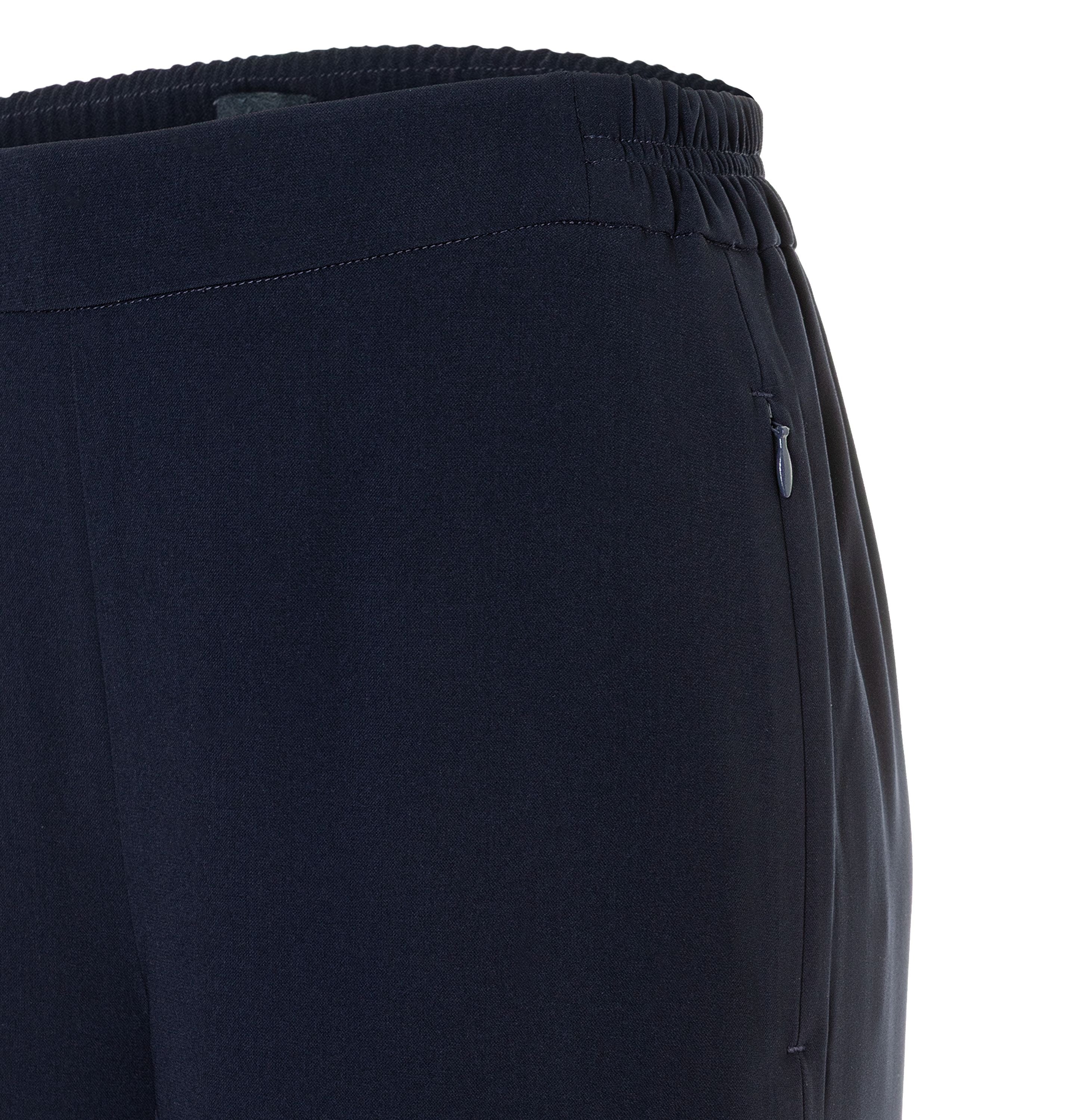 MAC JEANS - CORALIE, Floating crepe - Wide Fit - 3493-00-0231L-198 - blau