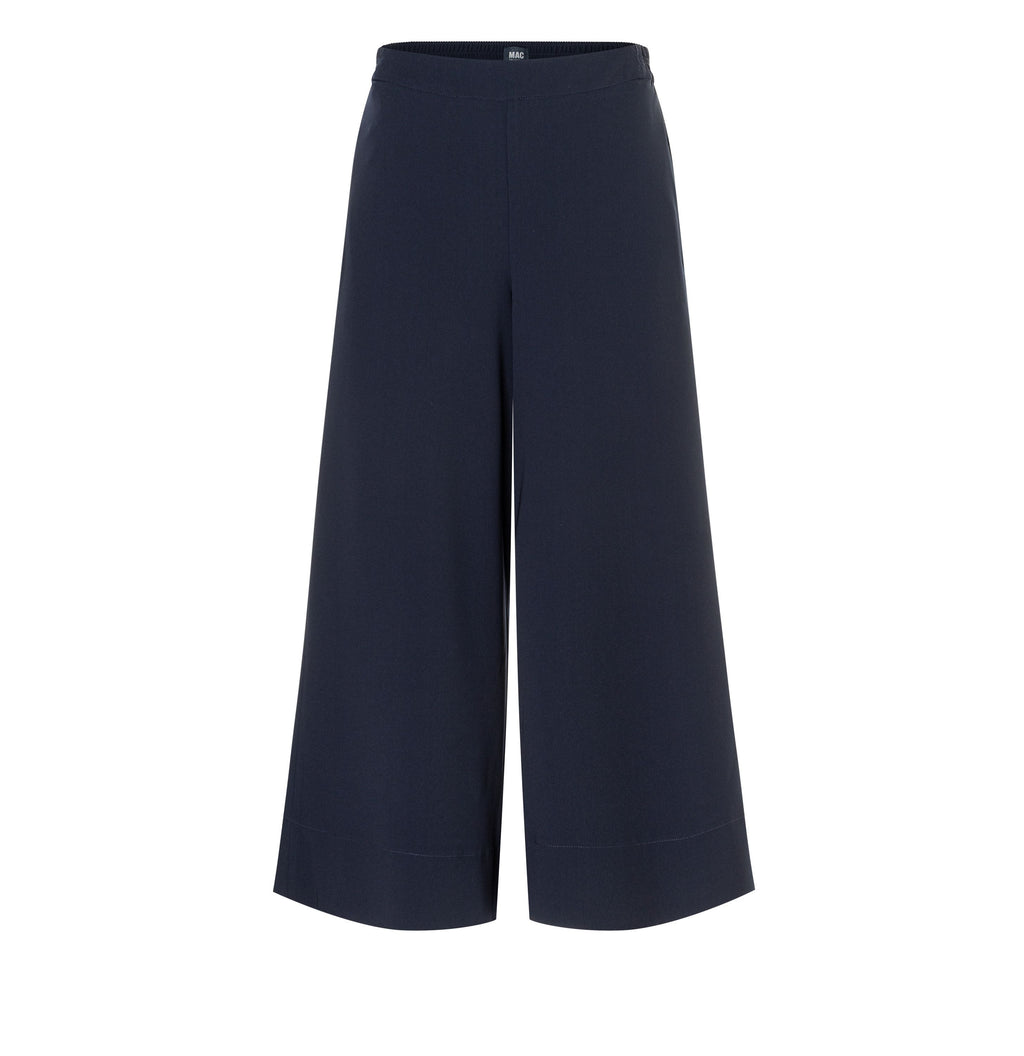 MAC JEANS - CORALIE, Floating crepe - Wide Fit - 3493-00-0231L-198 - blau