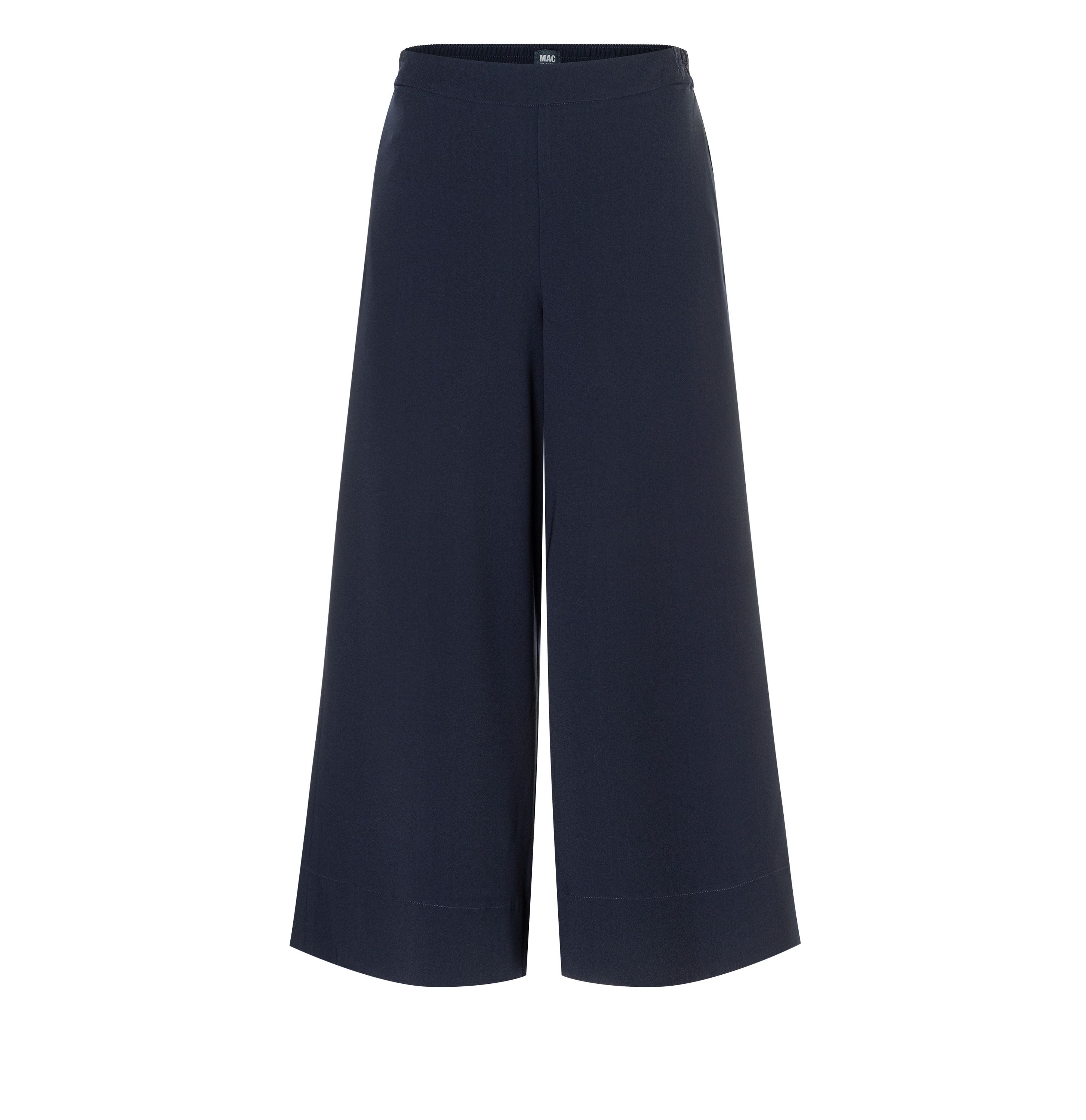 MAC JEANS - CORALIE, Floating crepe - Wide Fit - 3493-00-0231L-198 - blau