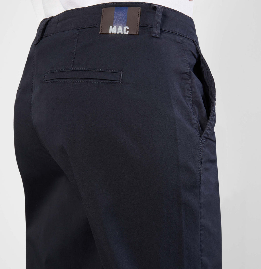 MAC JEANS - CHINO, Authentic stretch gabardine - Slim Fit - 3075-00-0434L-198R - blau