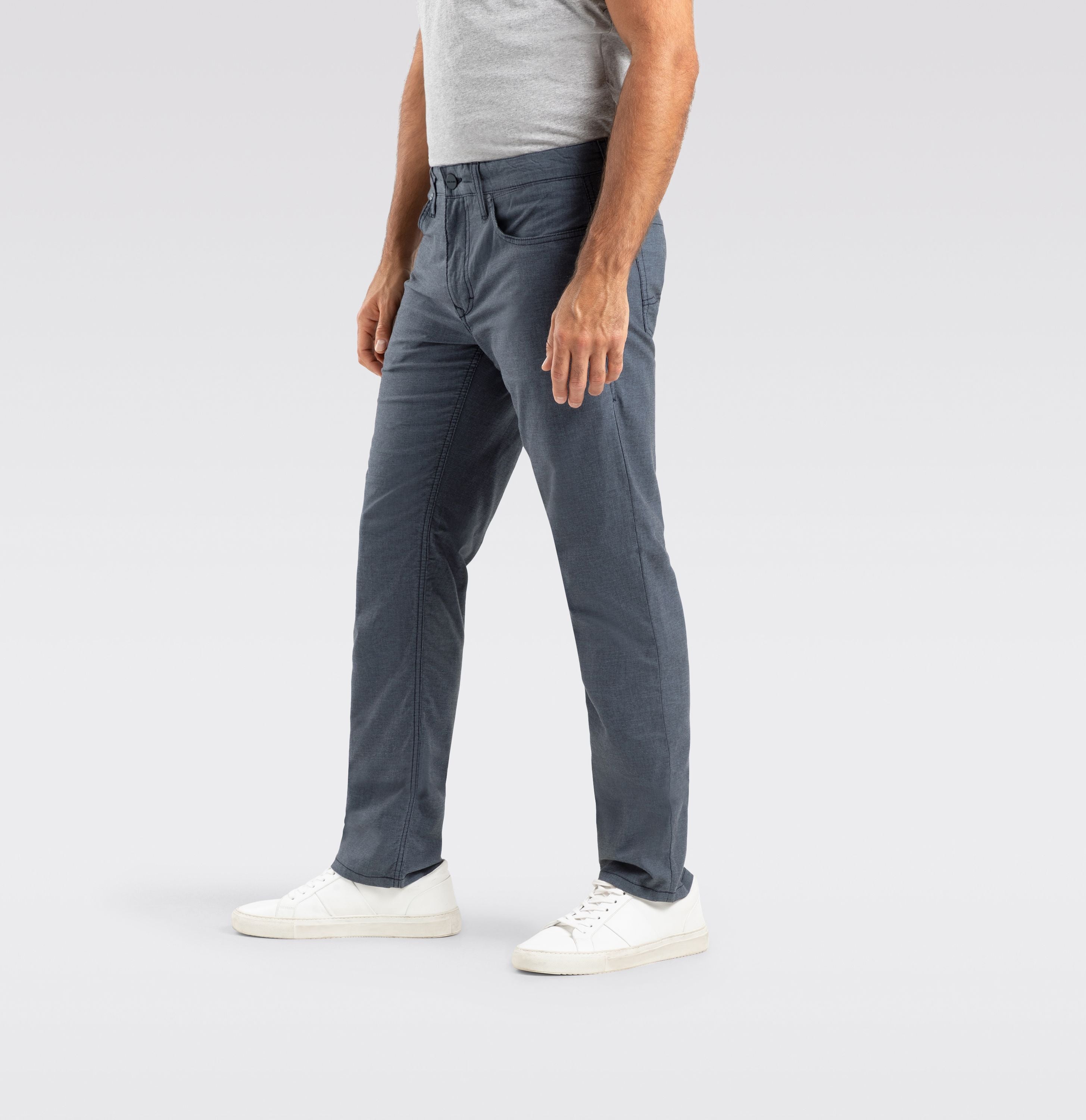 MAC JEANS - Arne, Summer Yarn Dyed Stretch - Modern Fit - 0600-92-0607L-199 - blau