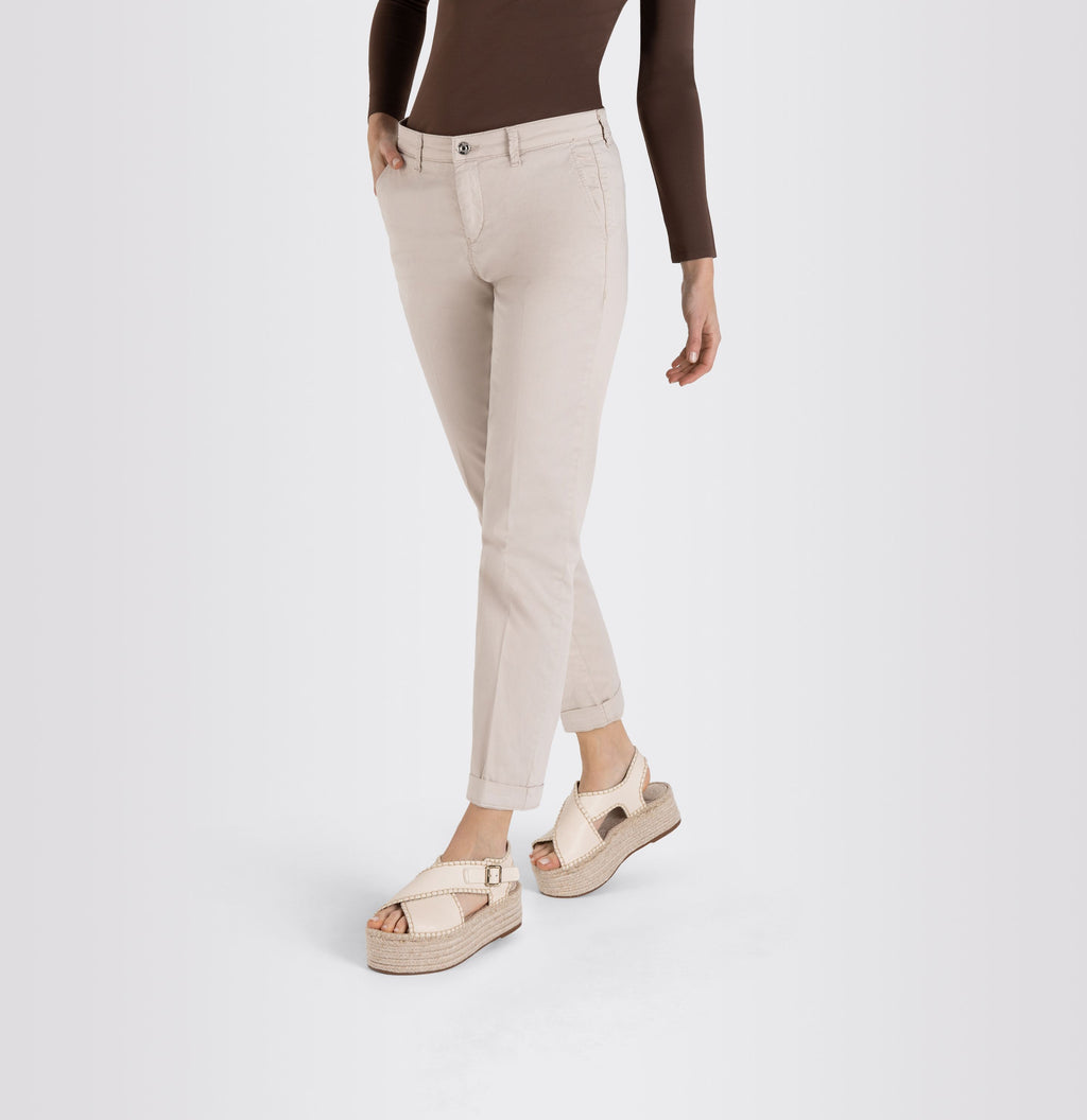 MAC JEANS - CHINO, Authentic stretch gabardine - Slim Fit - 3075-00-0434L-208R - beige