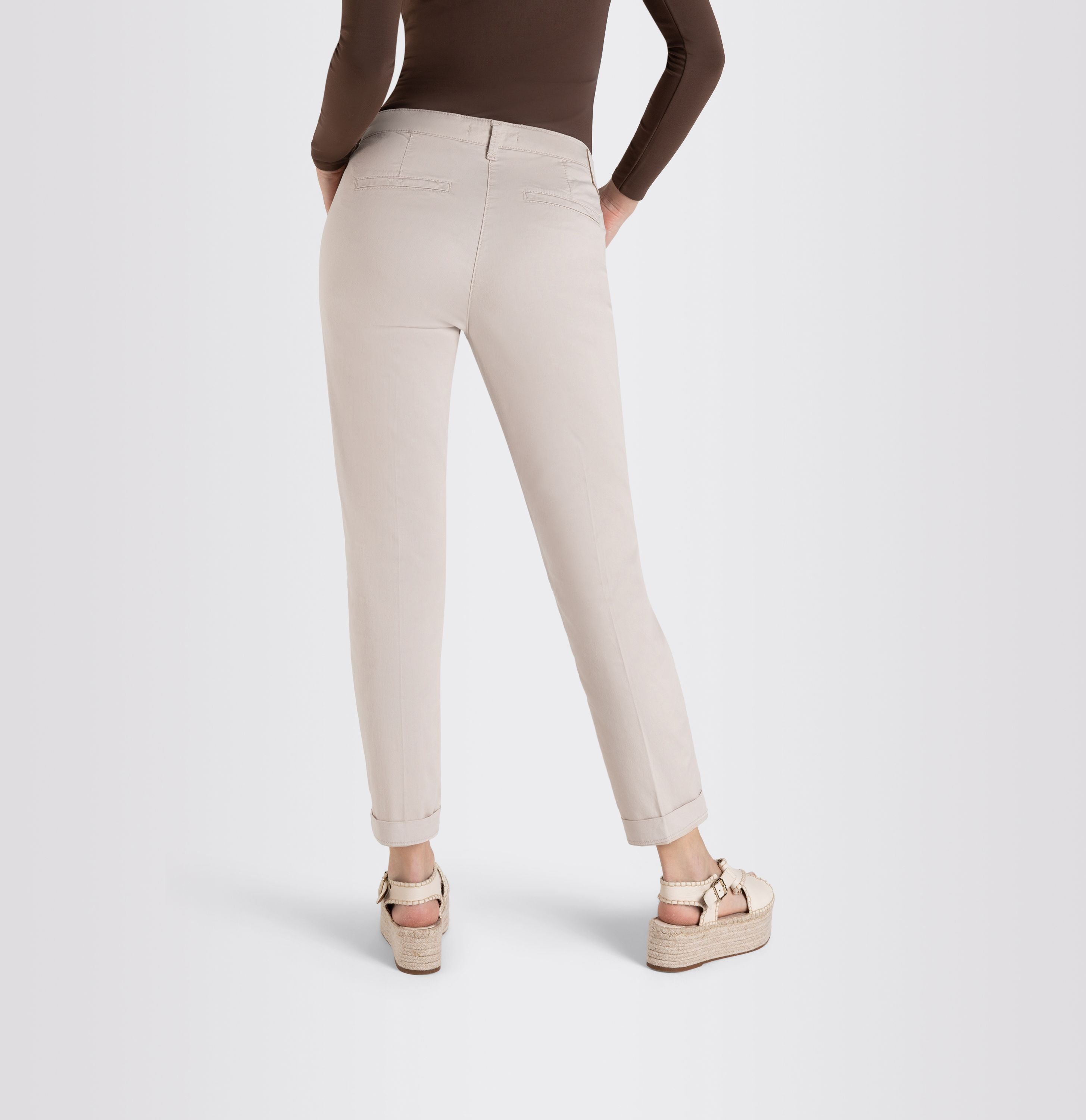 MAC JEANS - CHINO, Authentic stretch gabardine - Slim Fit - 3075-00-0434L-208R - beige